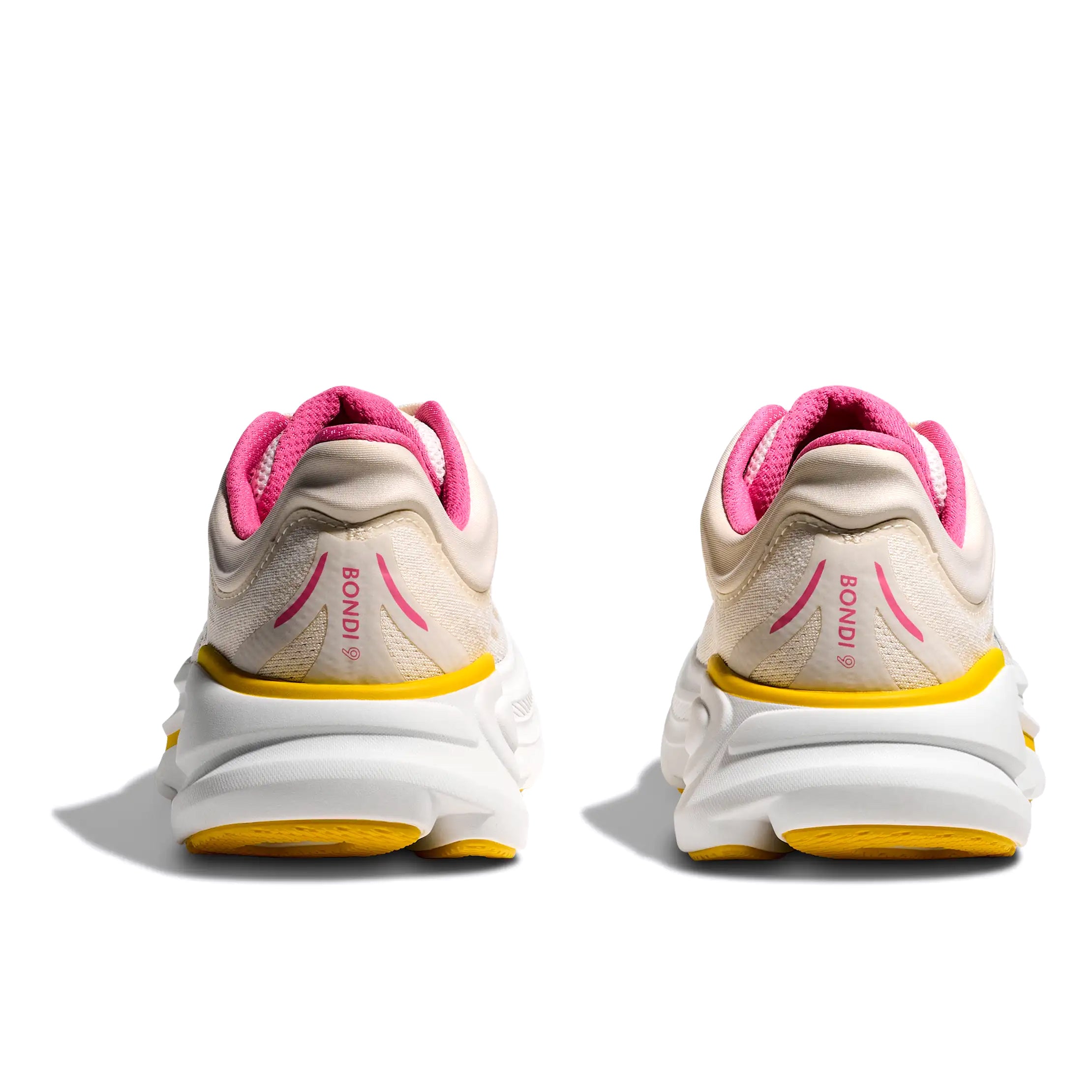 Women's Bondi 9 Running Shoes Alabaster / Birch