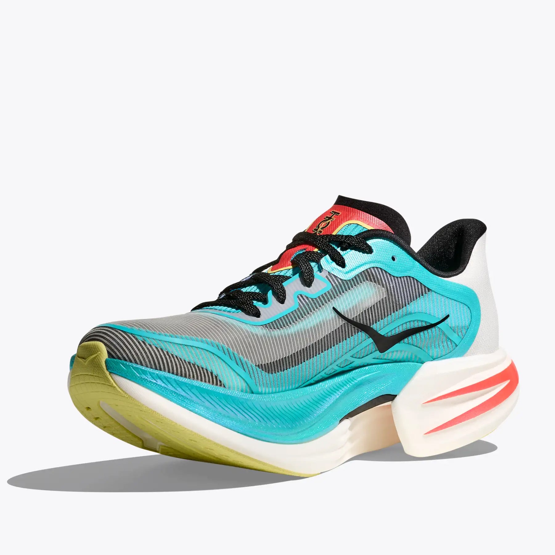 Hoka Cielo X1 2.0 Running Shoes Frost / Black - Achilles Heel