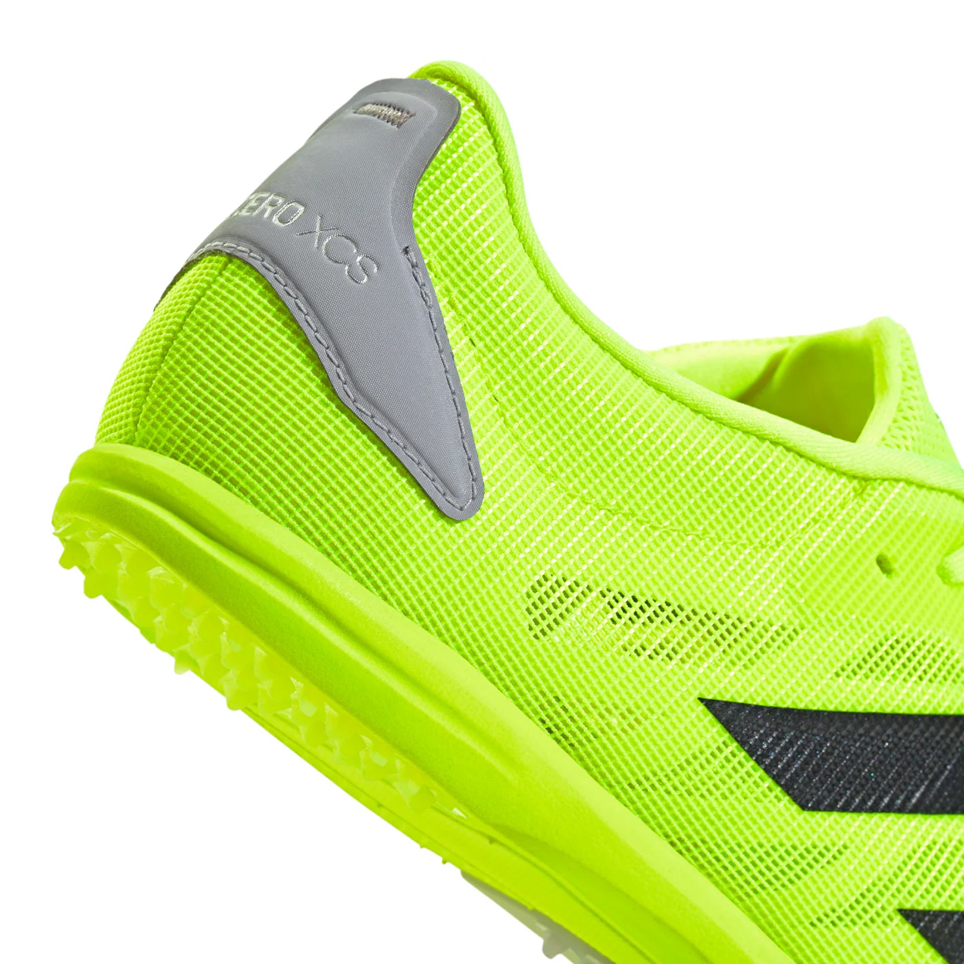 Men's Adizero XCS Running Spikes Lucid Lemon / Core Black / Halo Silver - Achilles Heel