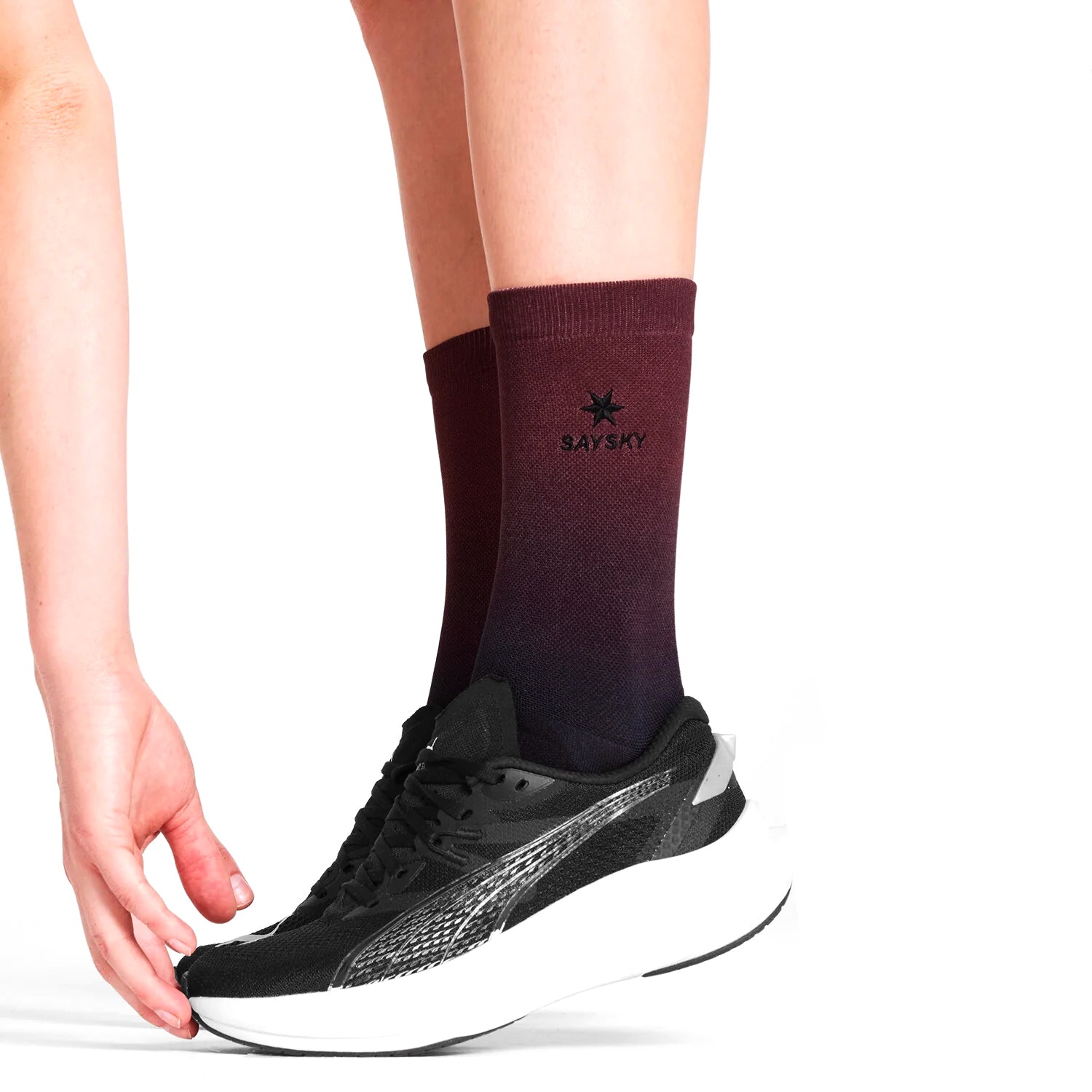 Combat High Socks Red AOP