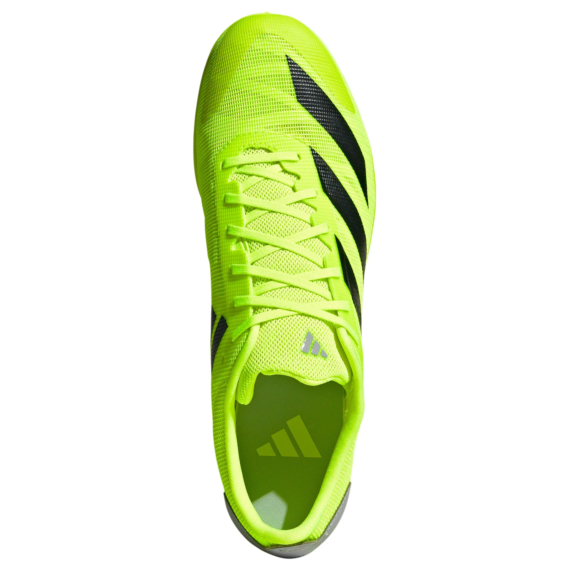 Men's Adizero XCS Running Spikes Lucid Lemon / Core Black / Halo Silver - Achilles Heel