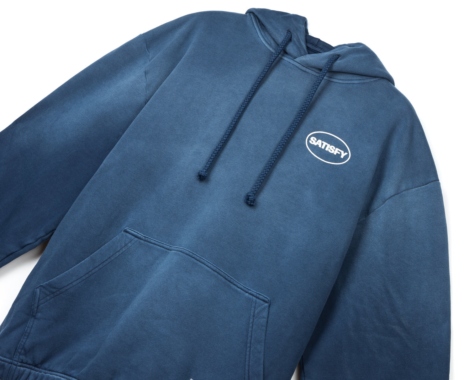 Satisfy SoftCell Hoodie Sun Bleached Indigo - Achilles Heel