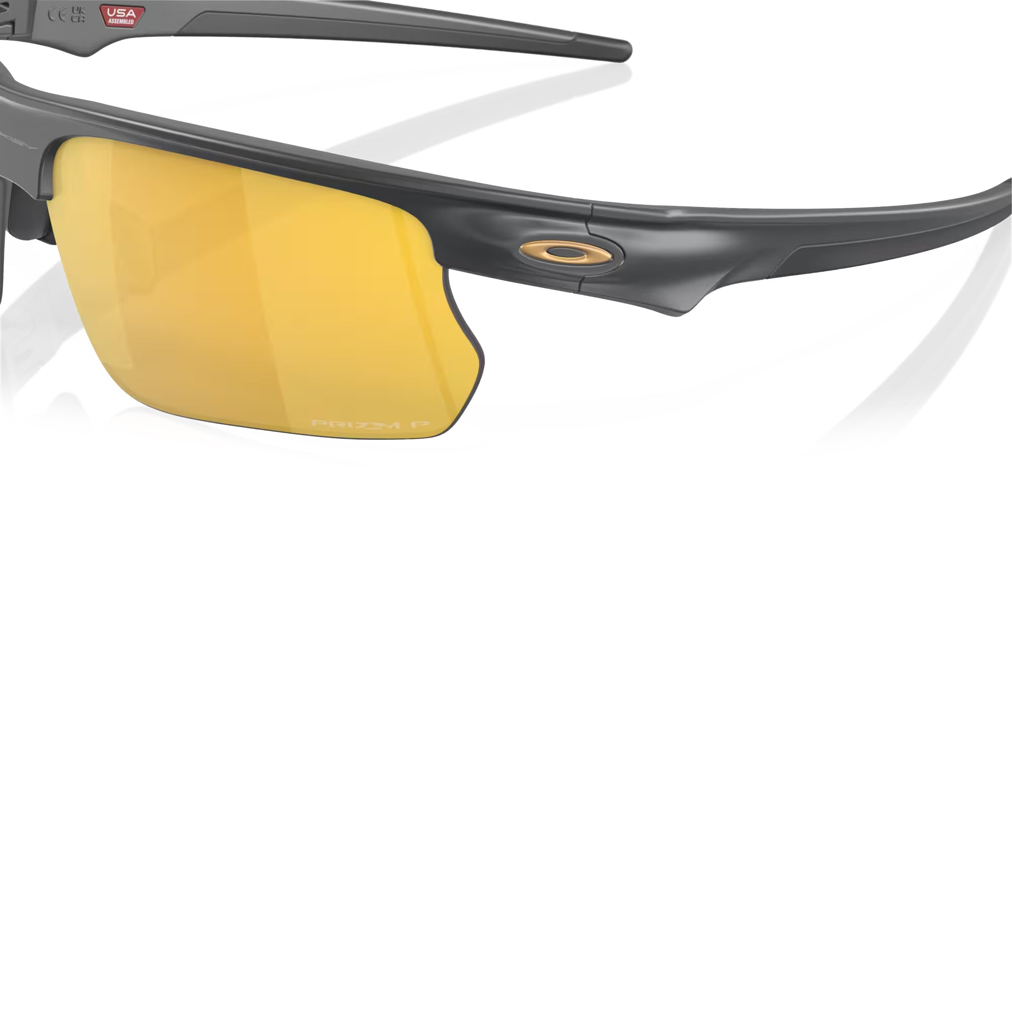 Oakley BiSphaera Prizm 24k Polarized / Matte Carbon - Achilles Heel