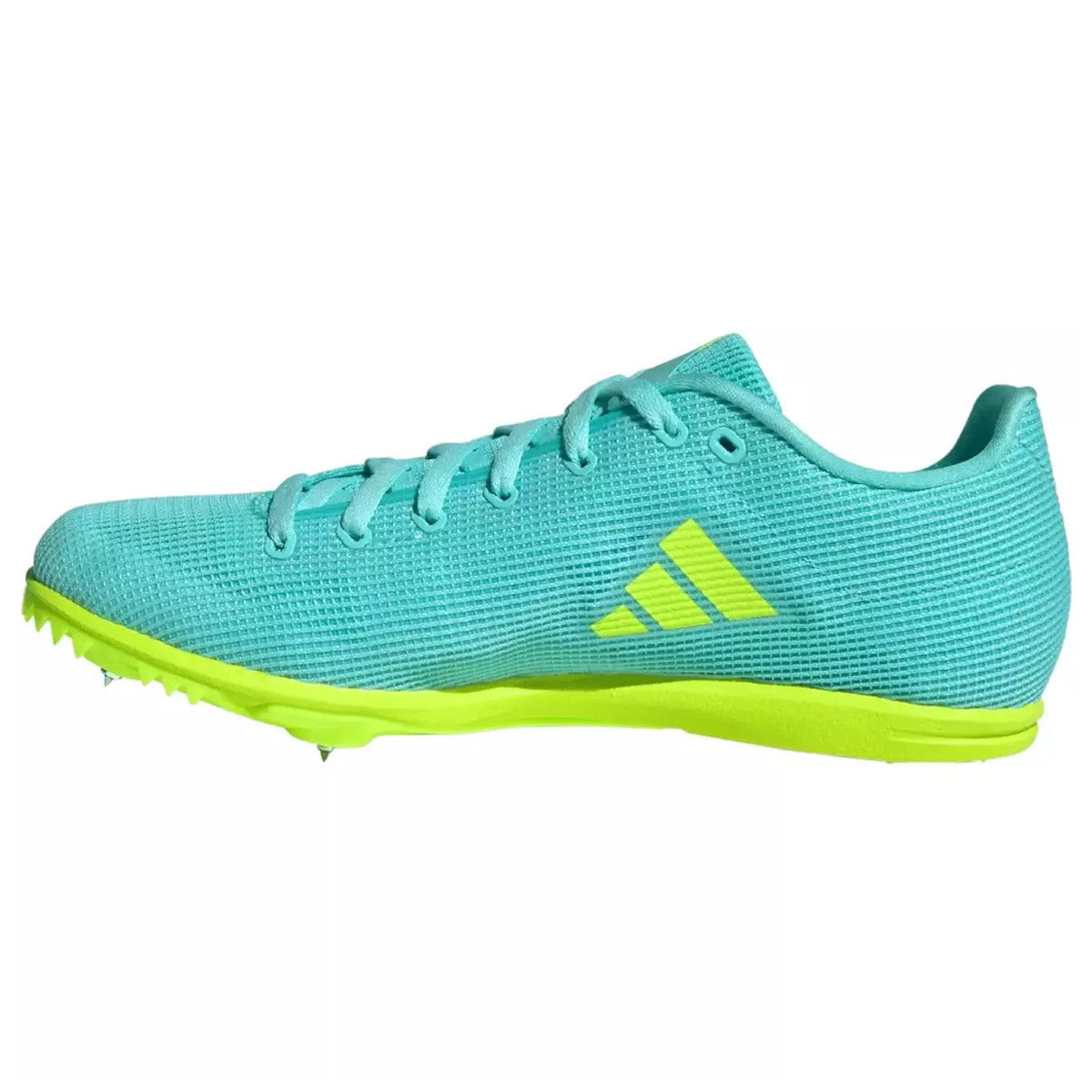Allroundstar J Running Spikes Flash Aqua / Cloud White / Lucid Lemon - Achilles Heel