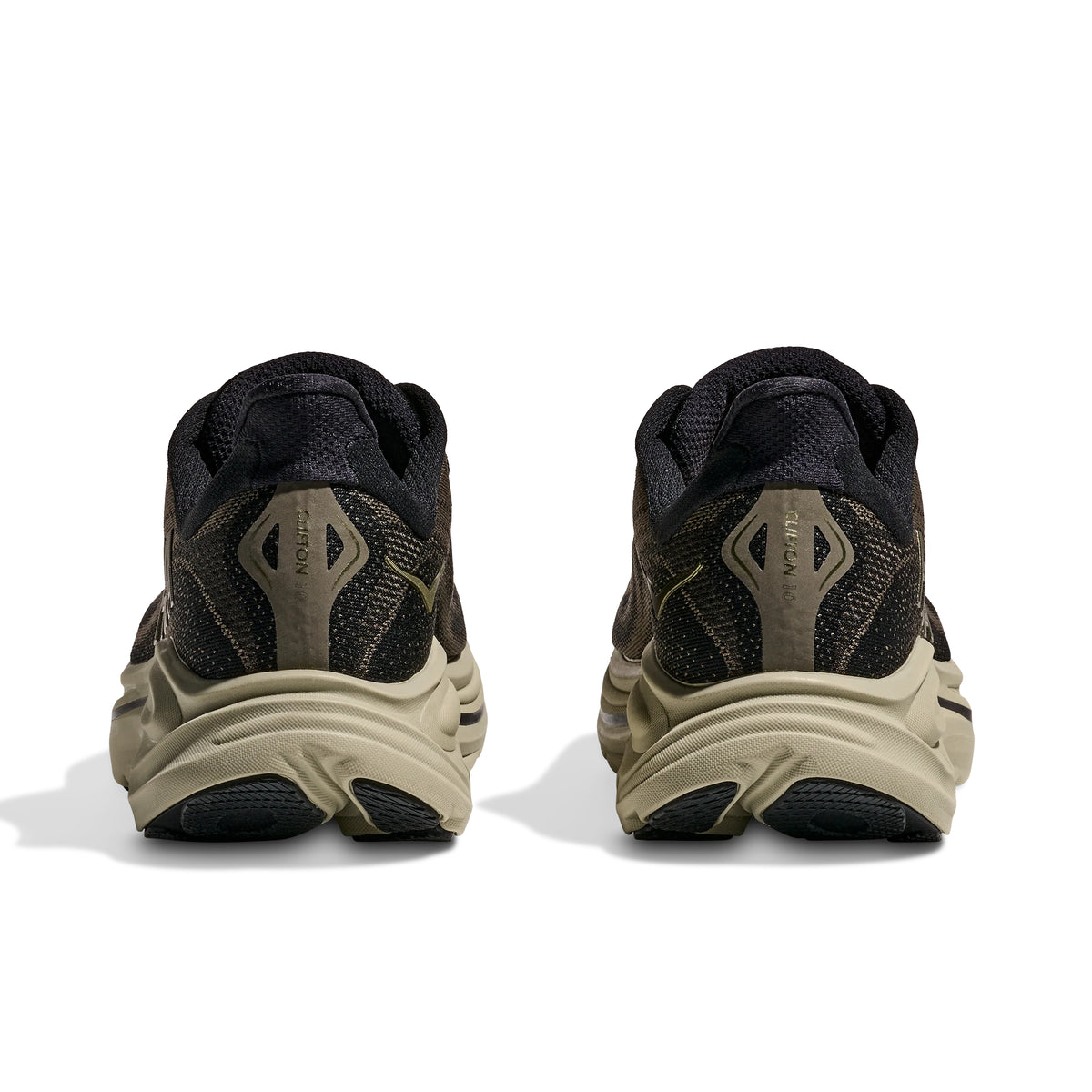 Men's Clifton 10 Running Shoes Dark Roast / Black