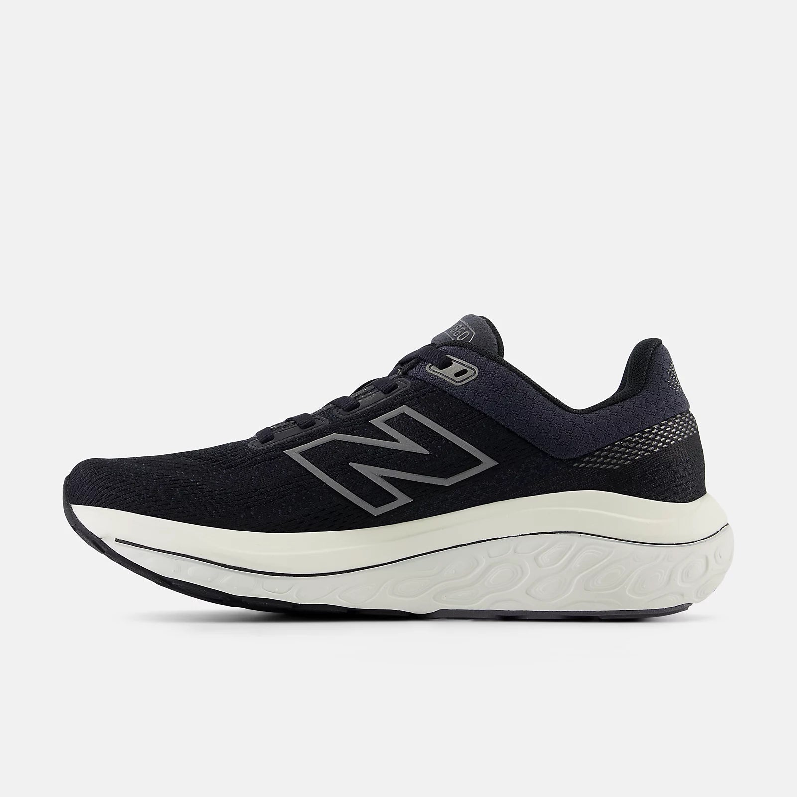 New Balance Men's 860v14 Wide Fit Running Shoes Black / Phantom / Sea Salt - Achilles Heel
