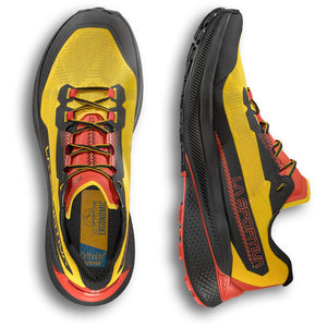 La Sportiva Men's Prodigio Trail Running Shoes Yellow / Black - achilles heel