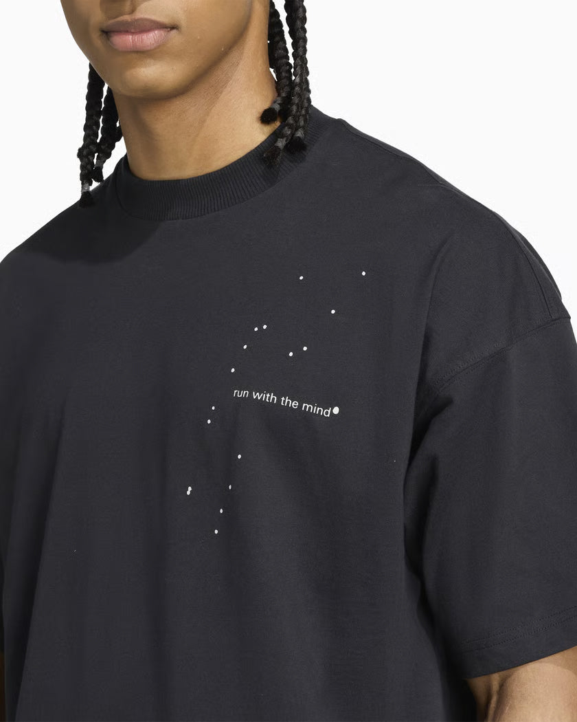Unisex Adi365 H.Koumori Running Tee Black - Achilles Heel