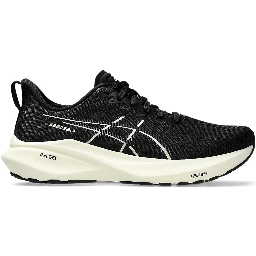 Asics Women's GT-2000 13 Running Shoes Black / White - Achilles Heel