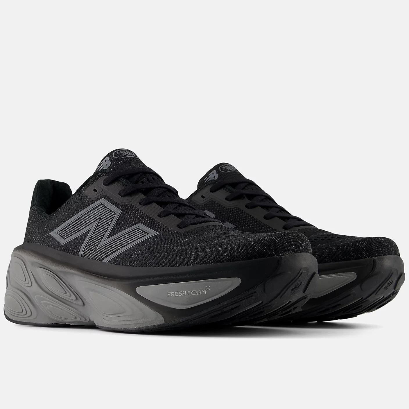 New Balance Men's X More v5 Black / Linen / Silver Metallic - Achilles Heel