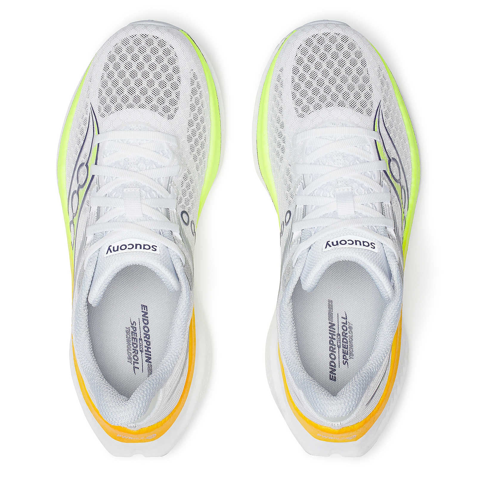 Women's Endorphin Speed 5 Running Shoes White / Citron