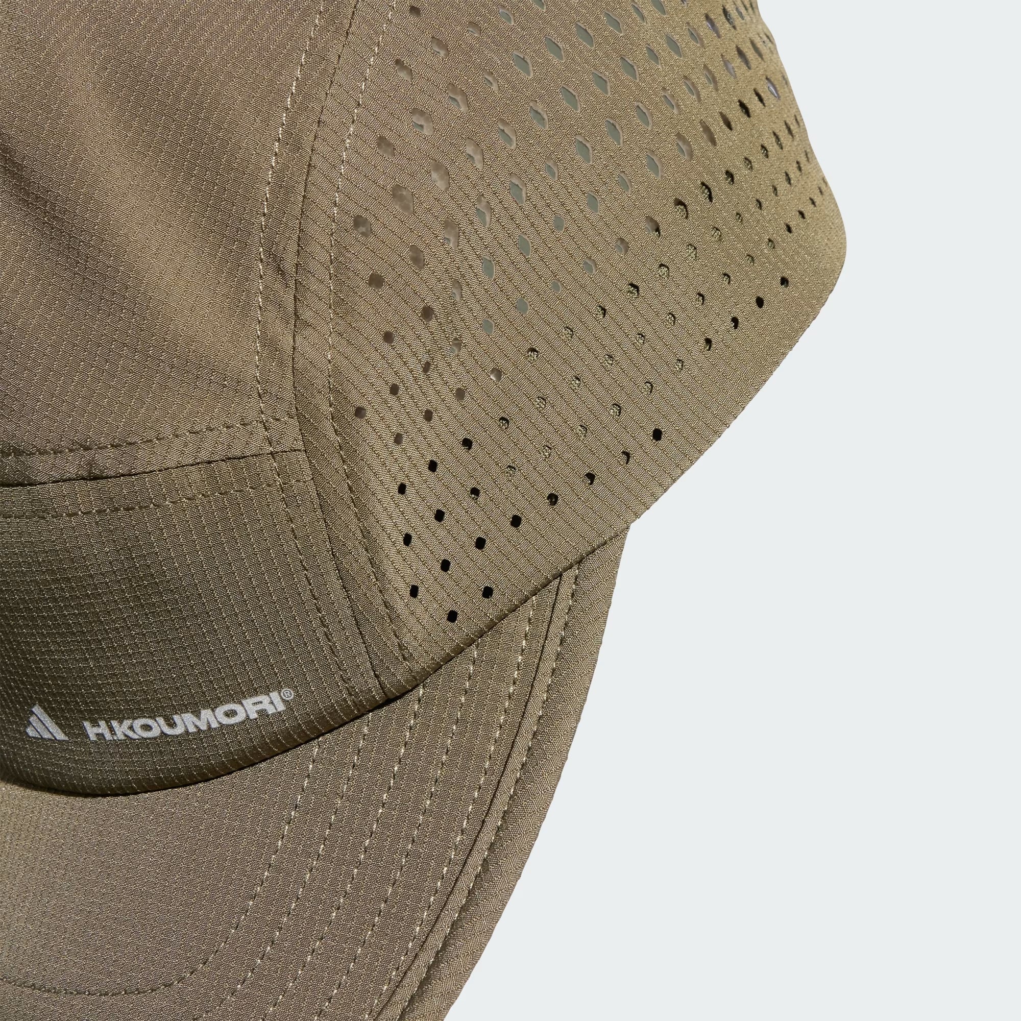 Women's H.Koumori Running Cap Olive Strata / Reflective Silver - Achilles Heel