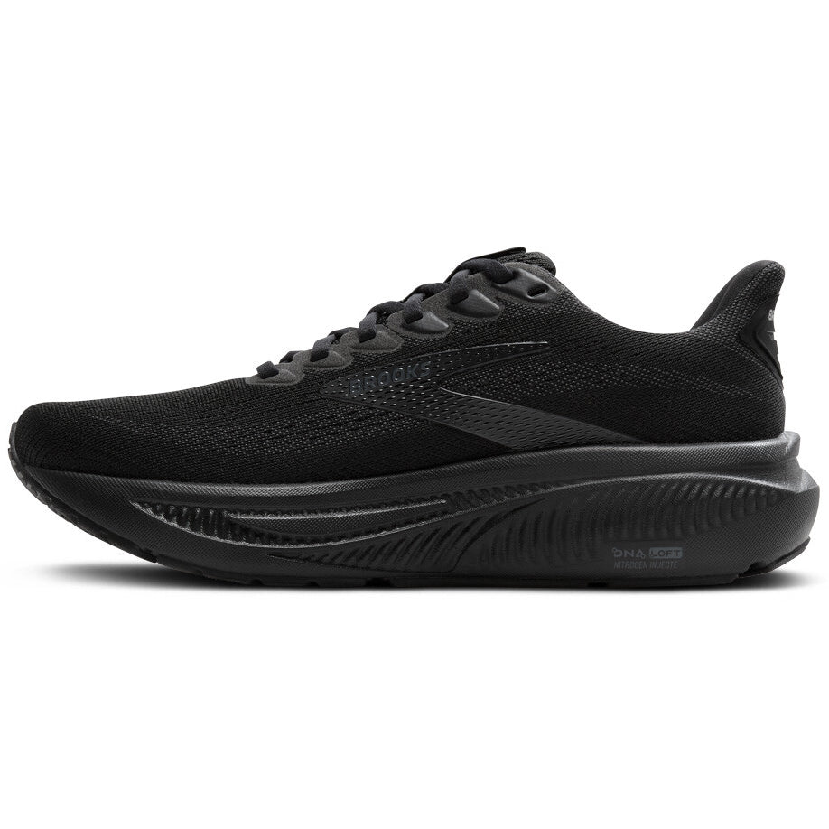 Women's Ghost 17 Running Shoes Black / Black / Ebony - Achilles Heel