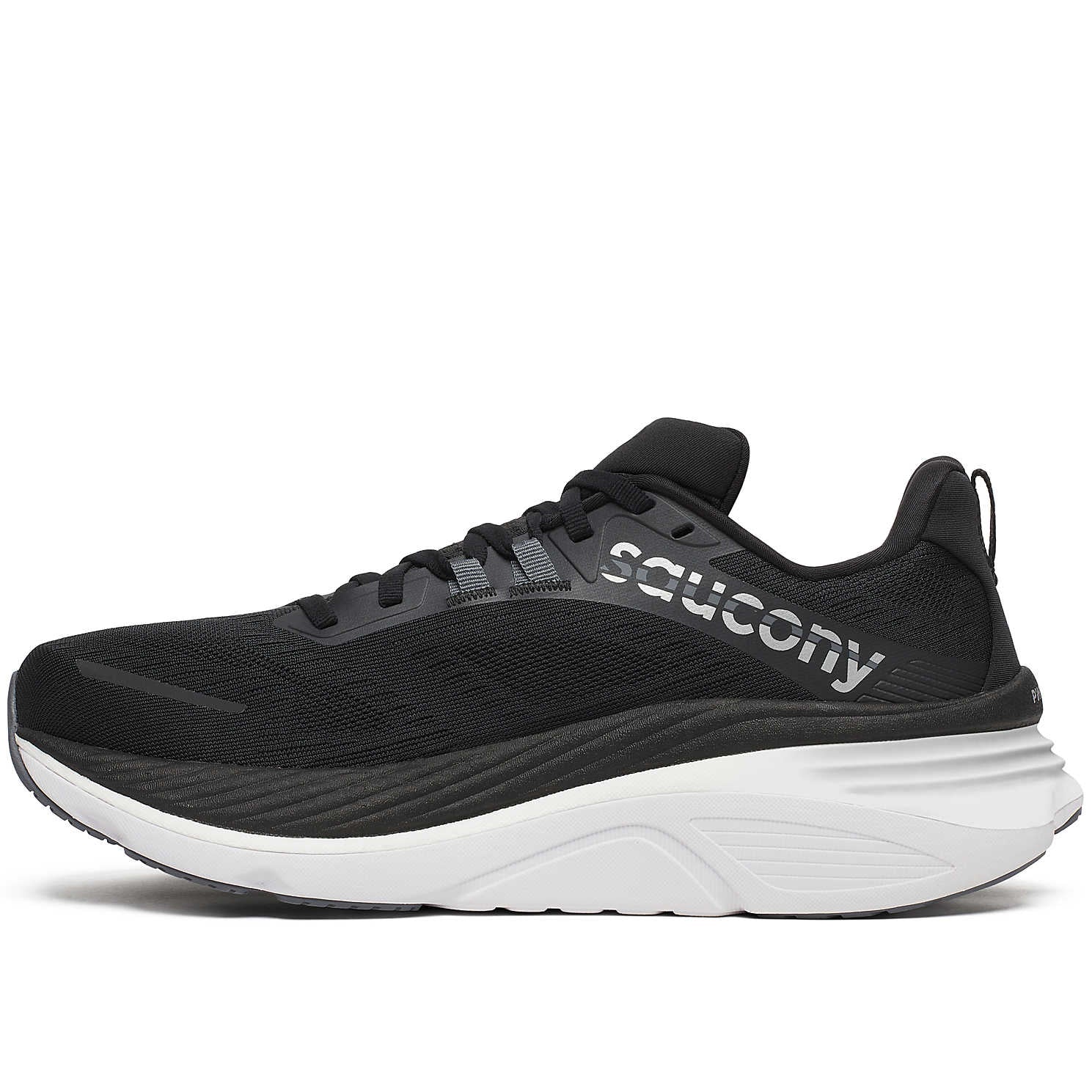 Saucony Men's Hurricane 24 Running Shoes Black / Carbon - Achilles Heel