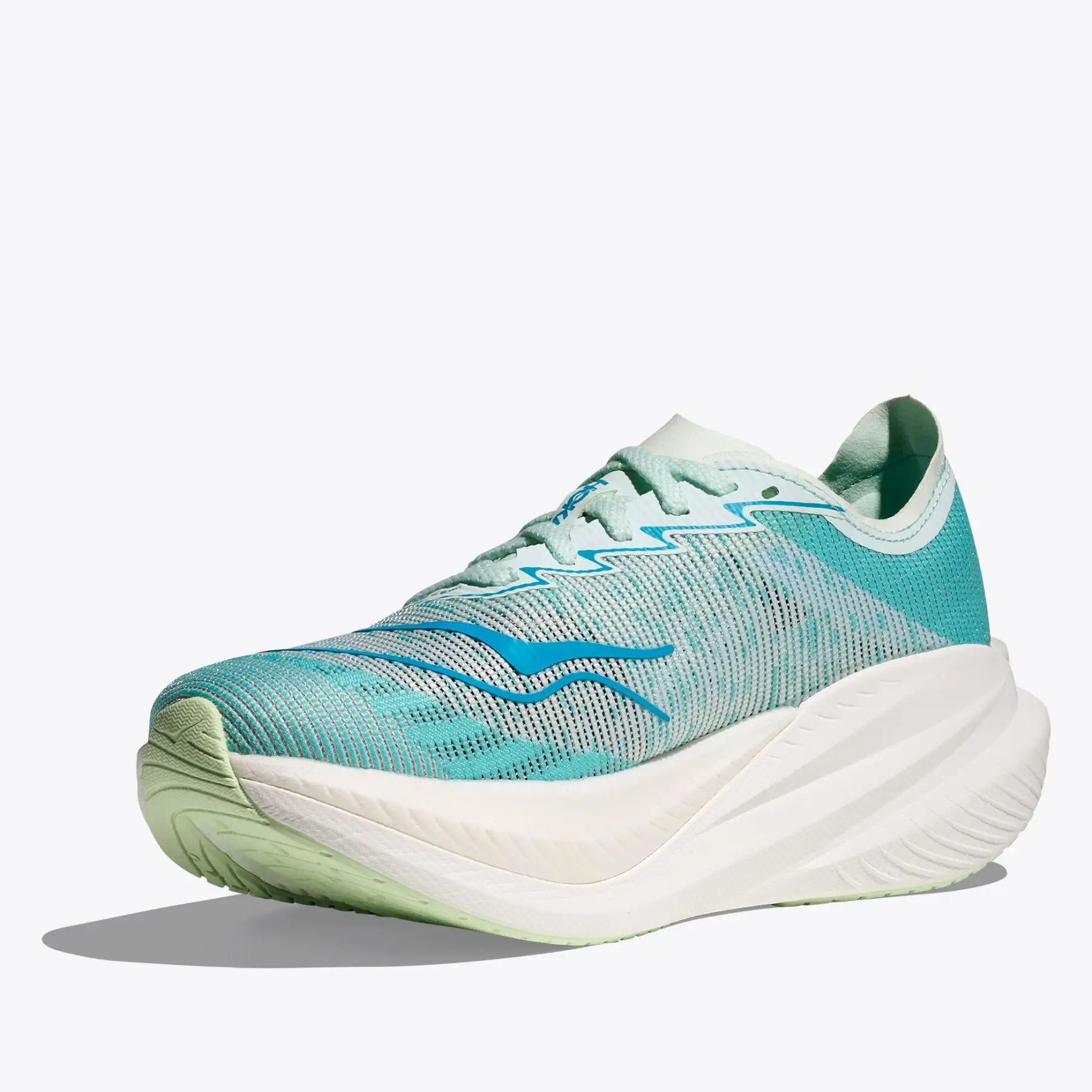 Women's Mach X 2 Running Shoes Snow Melt / Blue Spark - Achilles Heel