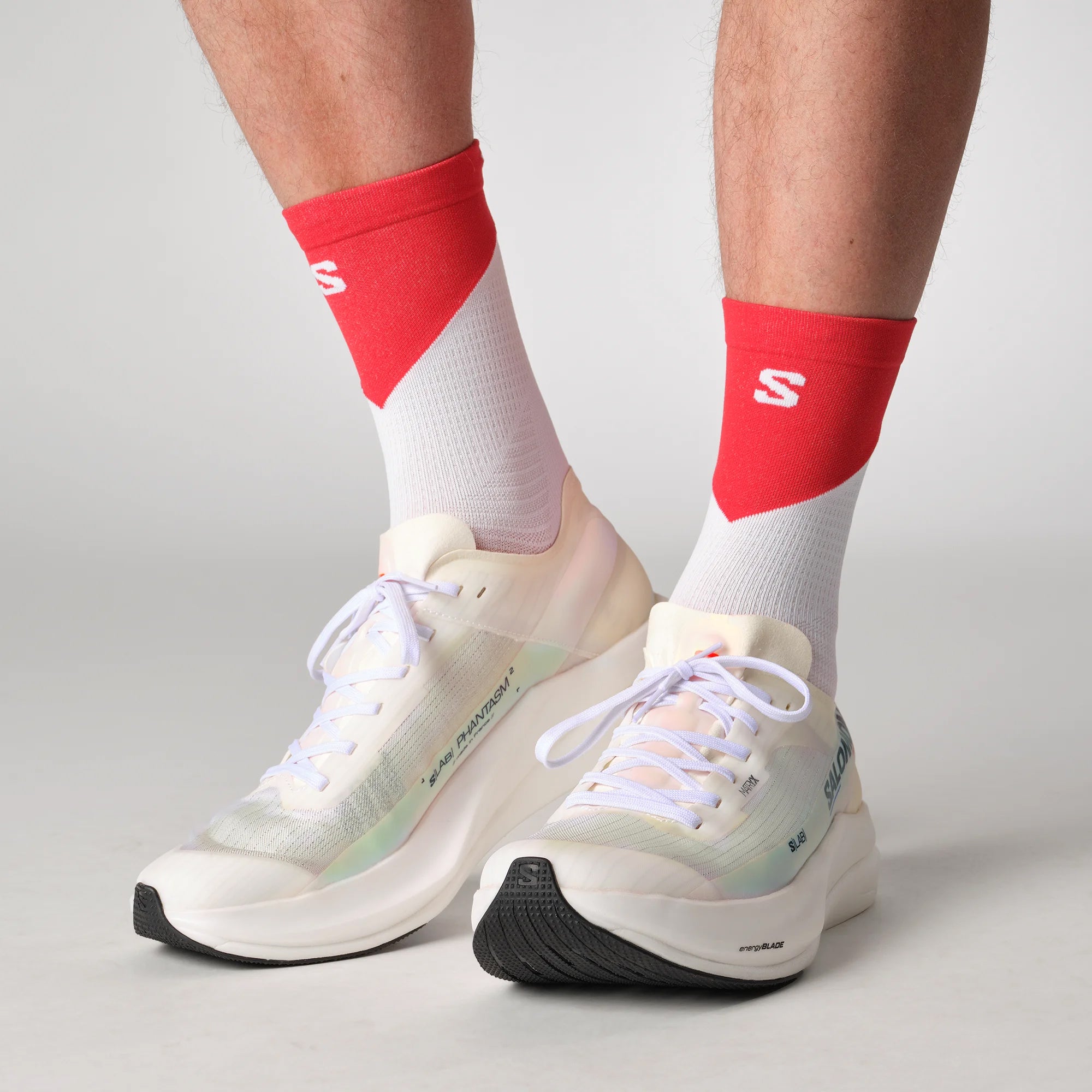 Men's S/LAB Phantasm 2 Made in France Road Running Shoes White / White