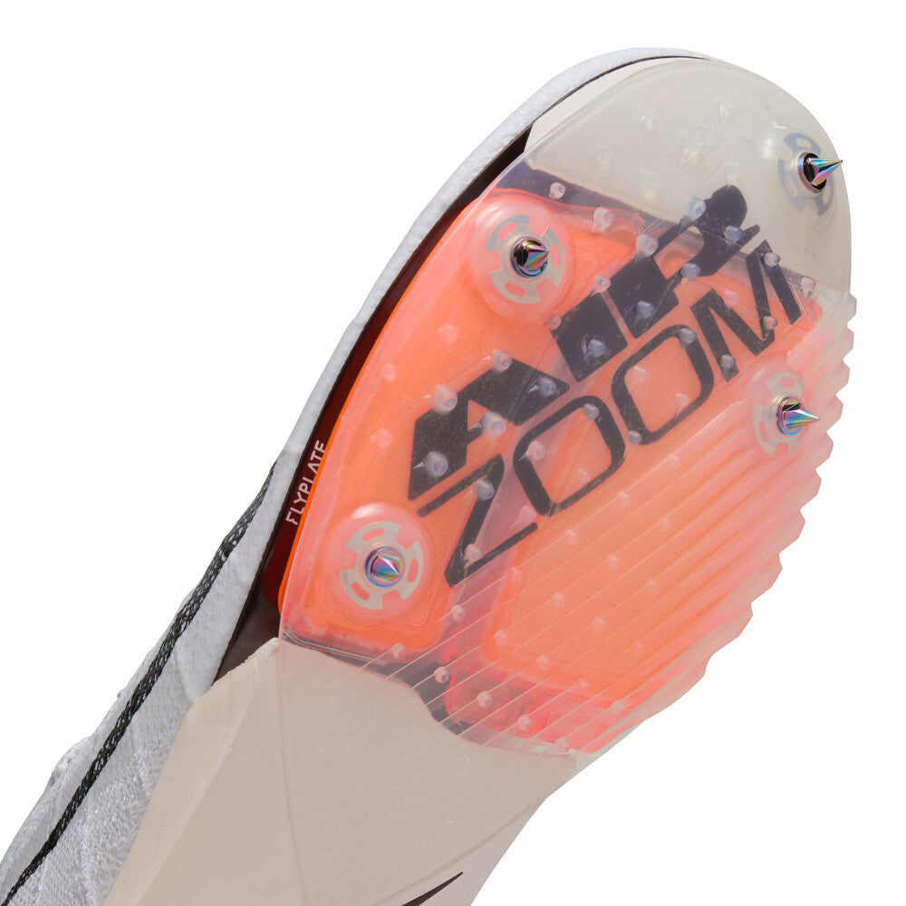 Nike Air Zoom Victory 2 Proto Running Spikes White / Total Orange / Black - Achilles Heel