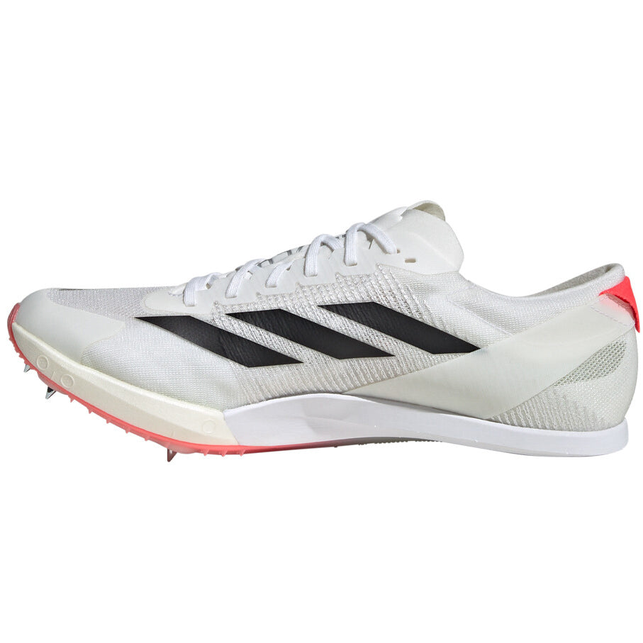 Adizero Finesse Running Spikes Cloud White / Core Black / Lucid Red - Achilles Heel