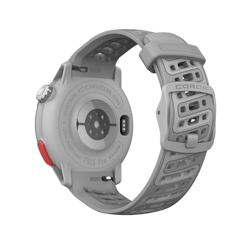 Pace Pro Silicone Strap GPS Sport Watch Grey - Achilles Heel