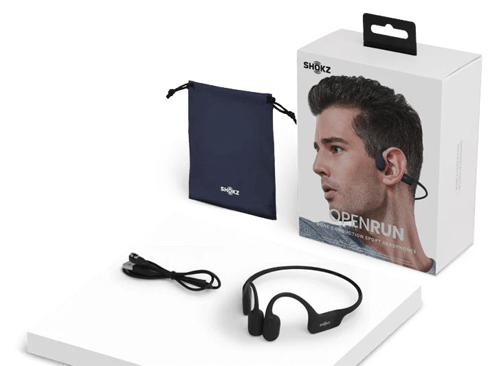 Shokz OpenRun Headphones Black - Achilles Heel