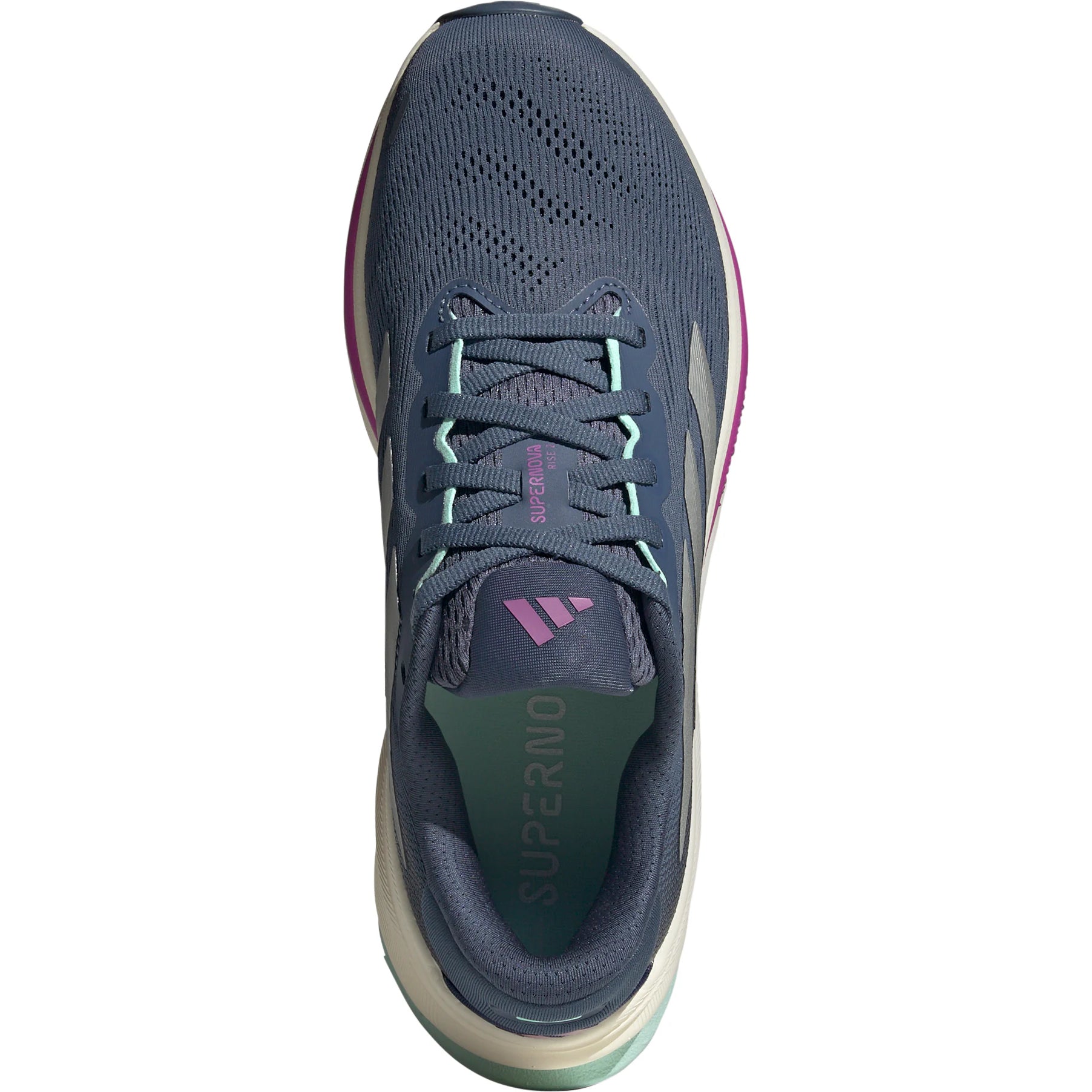adidas Women's Supernova Rise 2 Running Shoes Preloved Ink / Matte Silver - Achilles Heel