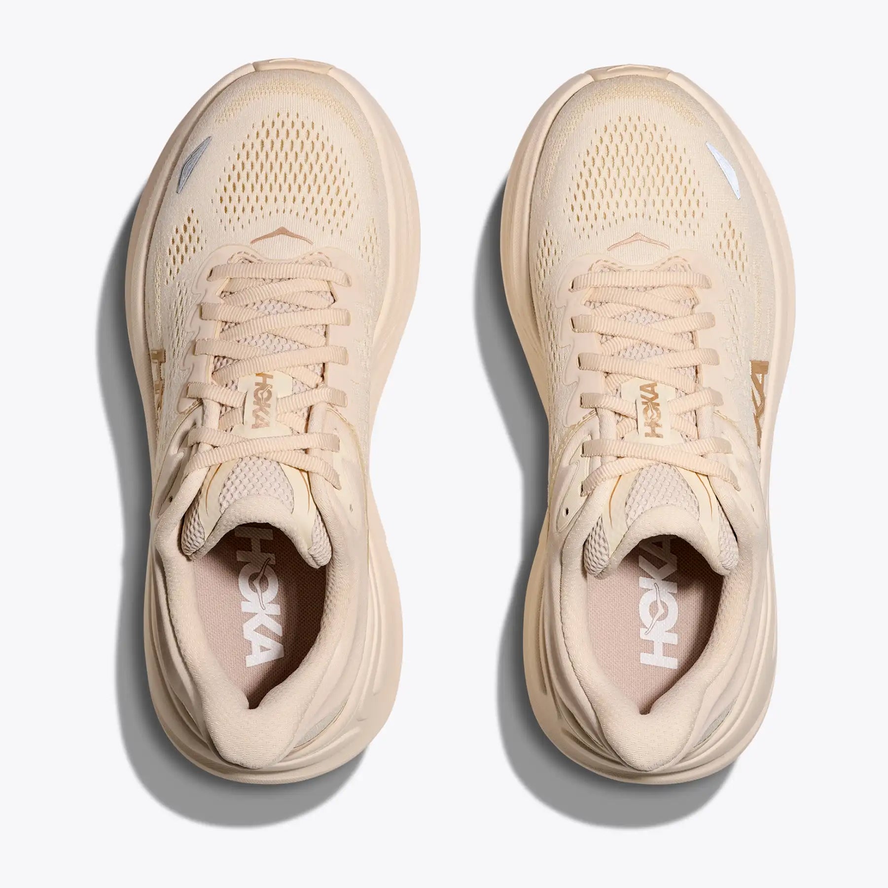 Hoka Women's Bondi 9 Running Shoes Vanilla / Birch - Achilles Heel
