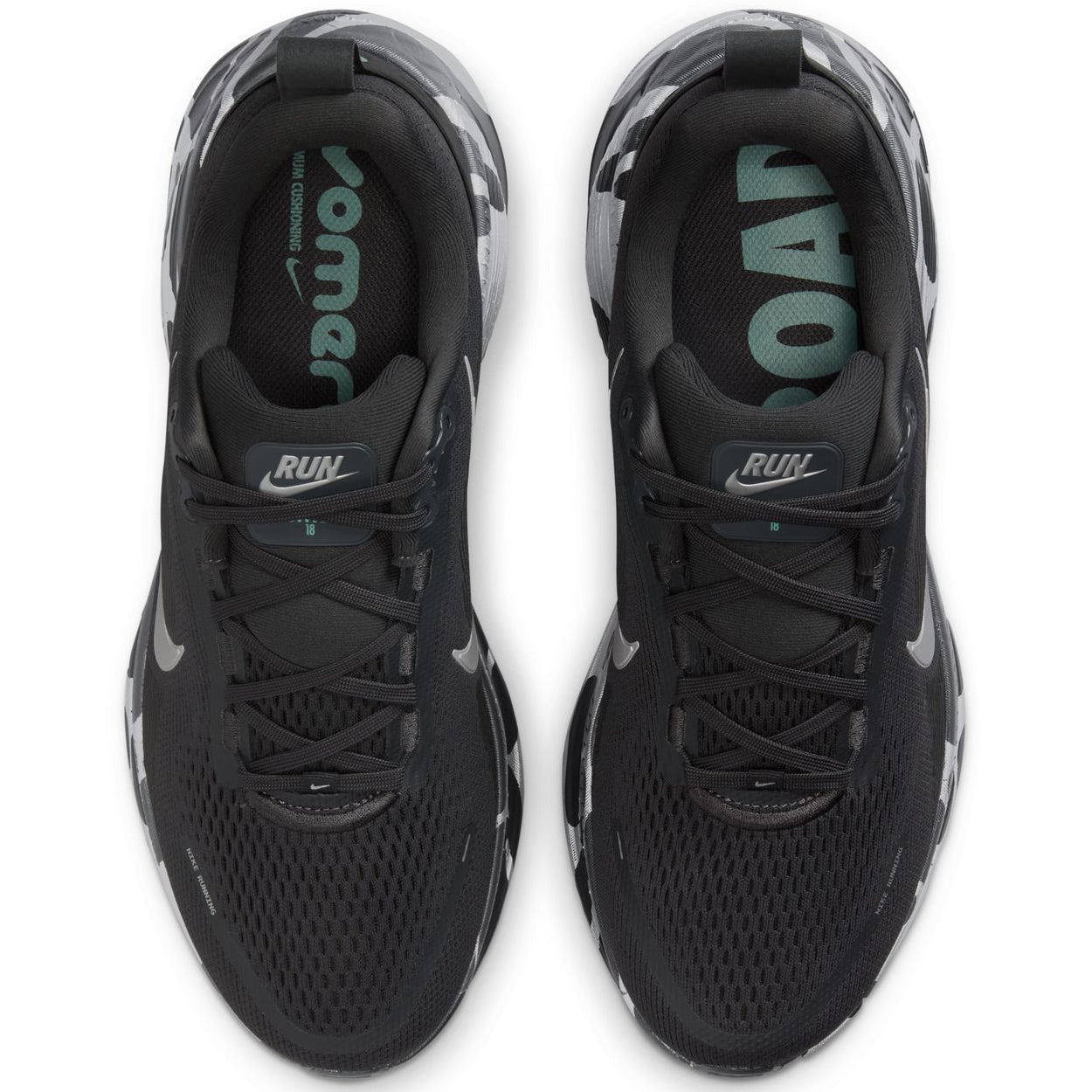Men's Air Zoom Vomero 18 Running Shoes Anthracite / Reflective Silver / Cannon - Achilles Heel