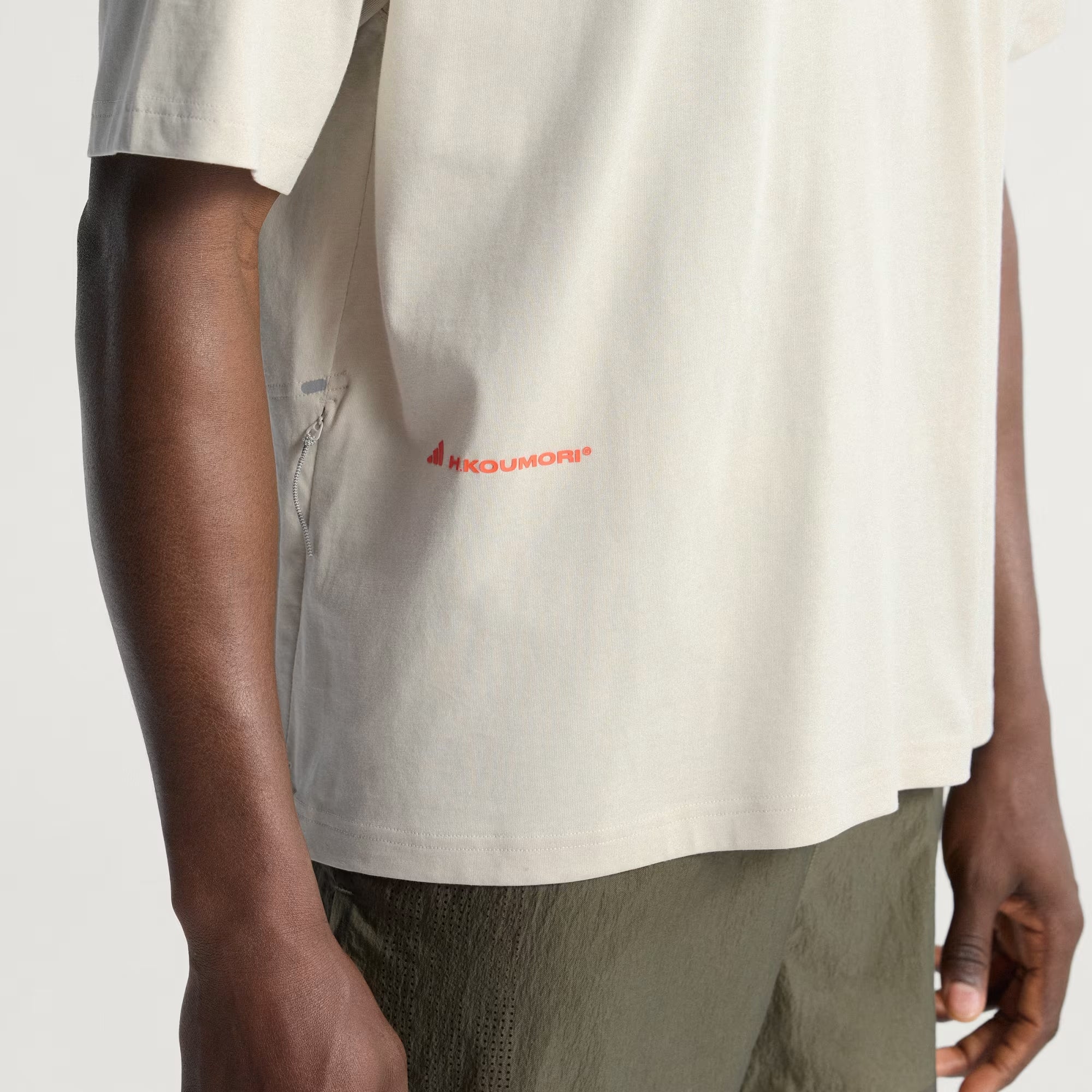 Unisex Adi365 H.Koumori Running Tee Alumina - Achilles Heel