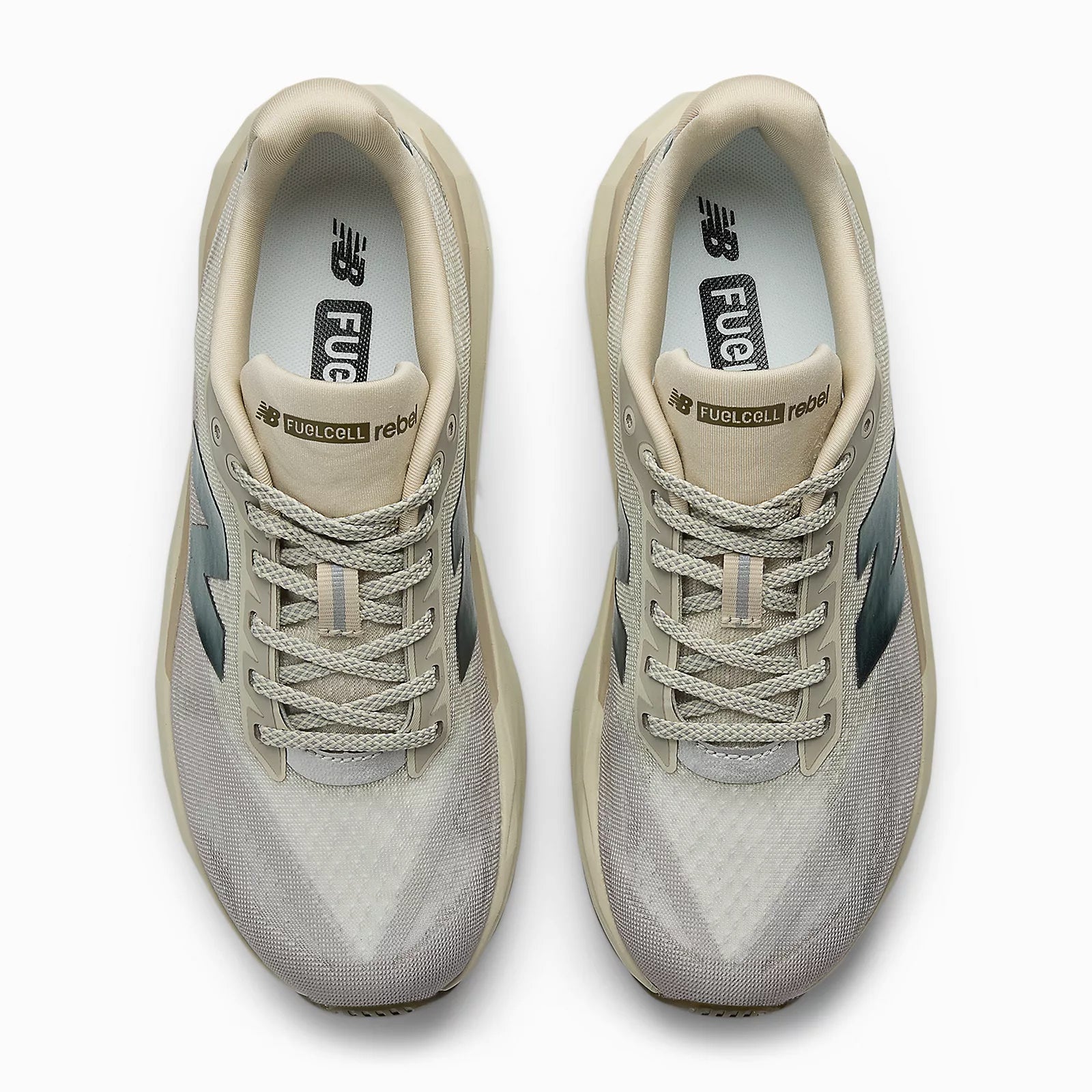 Men's Fuelcell Rebel v5 Running Shoes Shipyard / Arid Stone / Silver Metallic