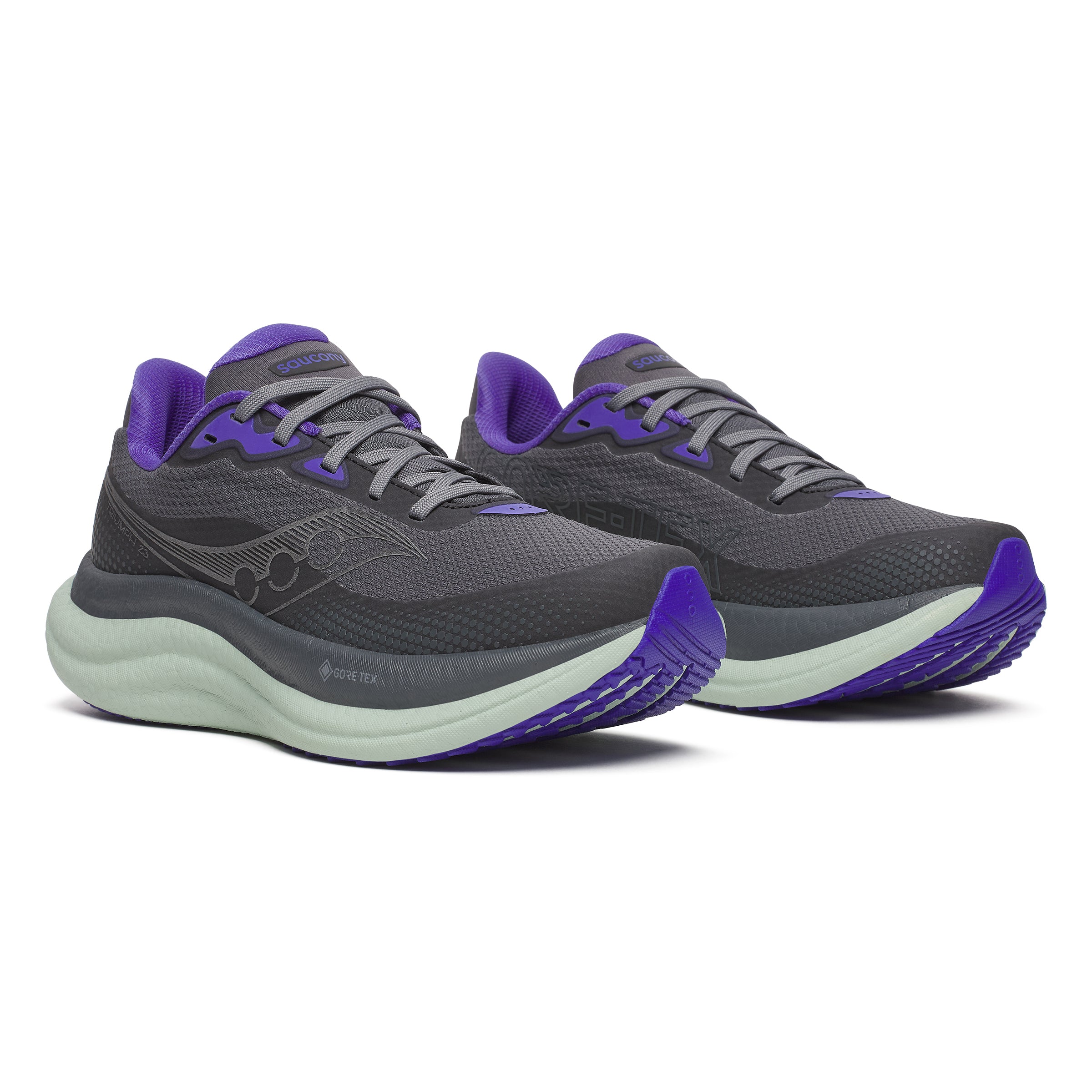 Women's Triumph 23 GORE-TEX Running Shoes Shadow / Aloe - Achilles Heel