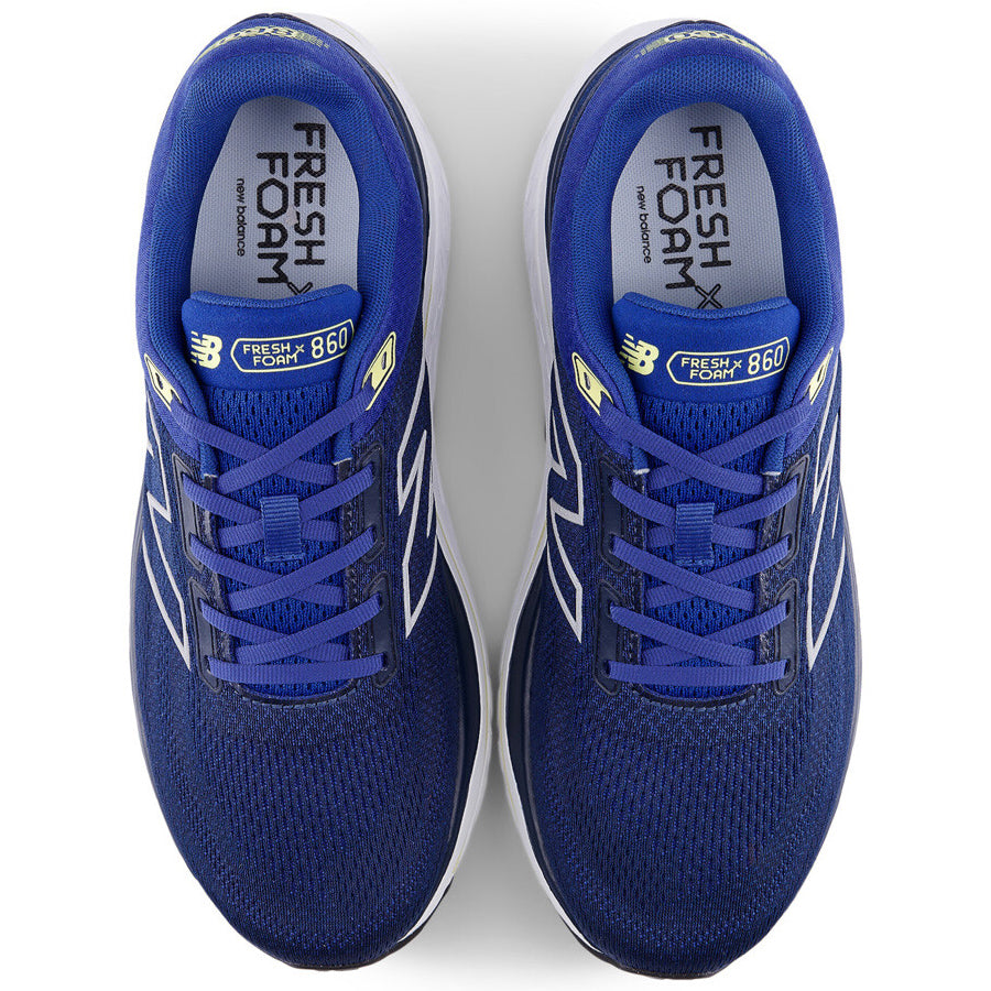 Men's 860v14 Running Shoes Galaxy Blue / NB Navy / Winter Grass - Achilles Heel