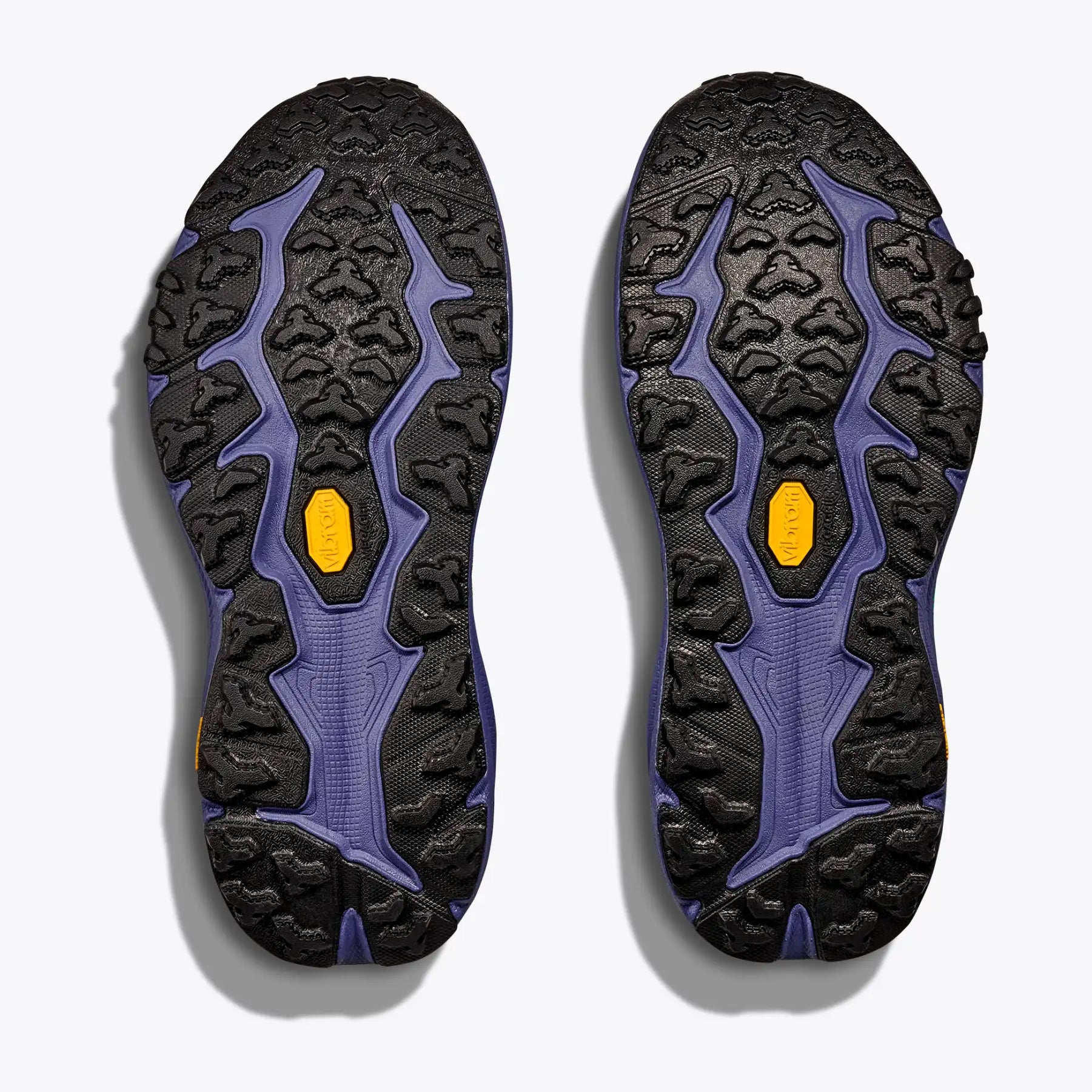 Women's Speedgoat 6 Trail Running Oatmeal / Mountain Iris - Achilles Heel