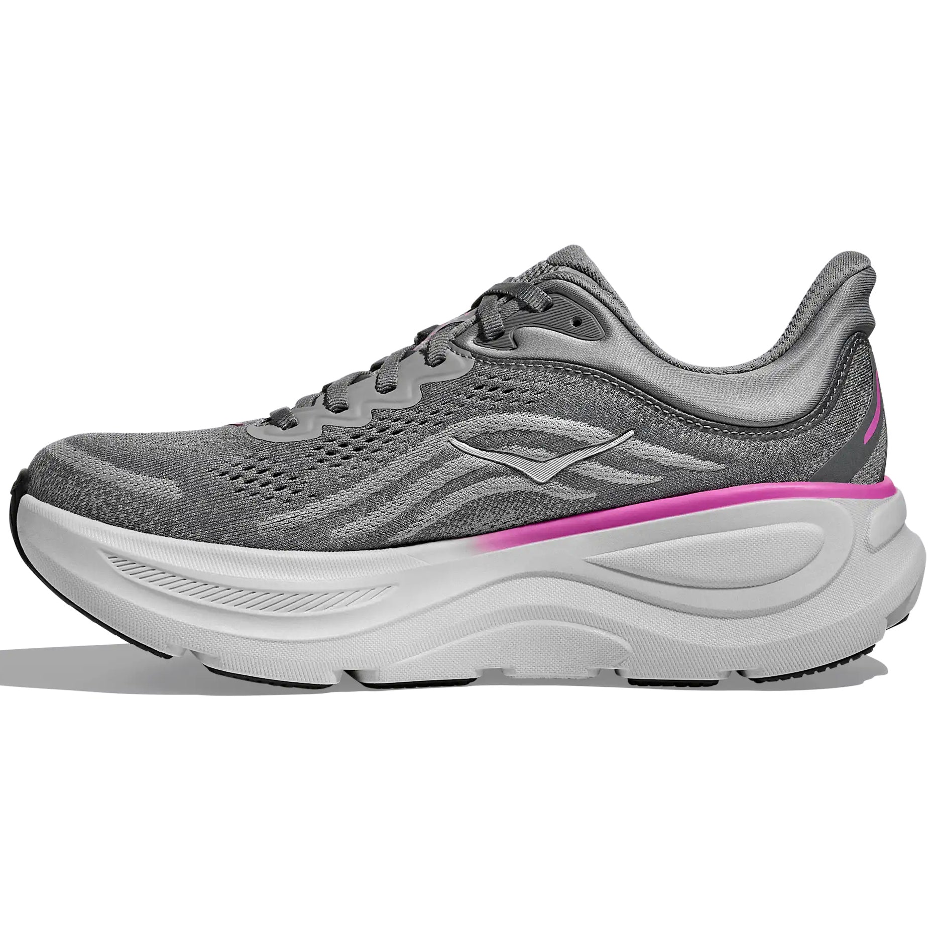 Women's Bondi 9 Running Shoes Galactic Grey / Asteroid