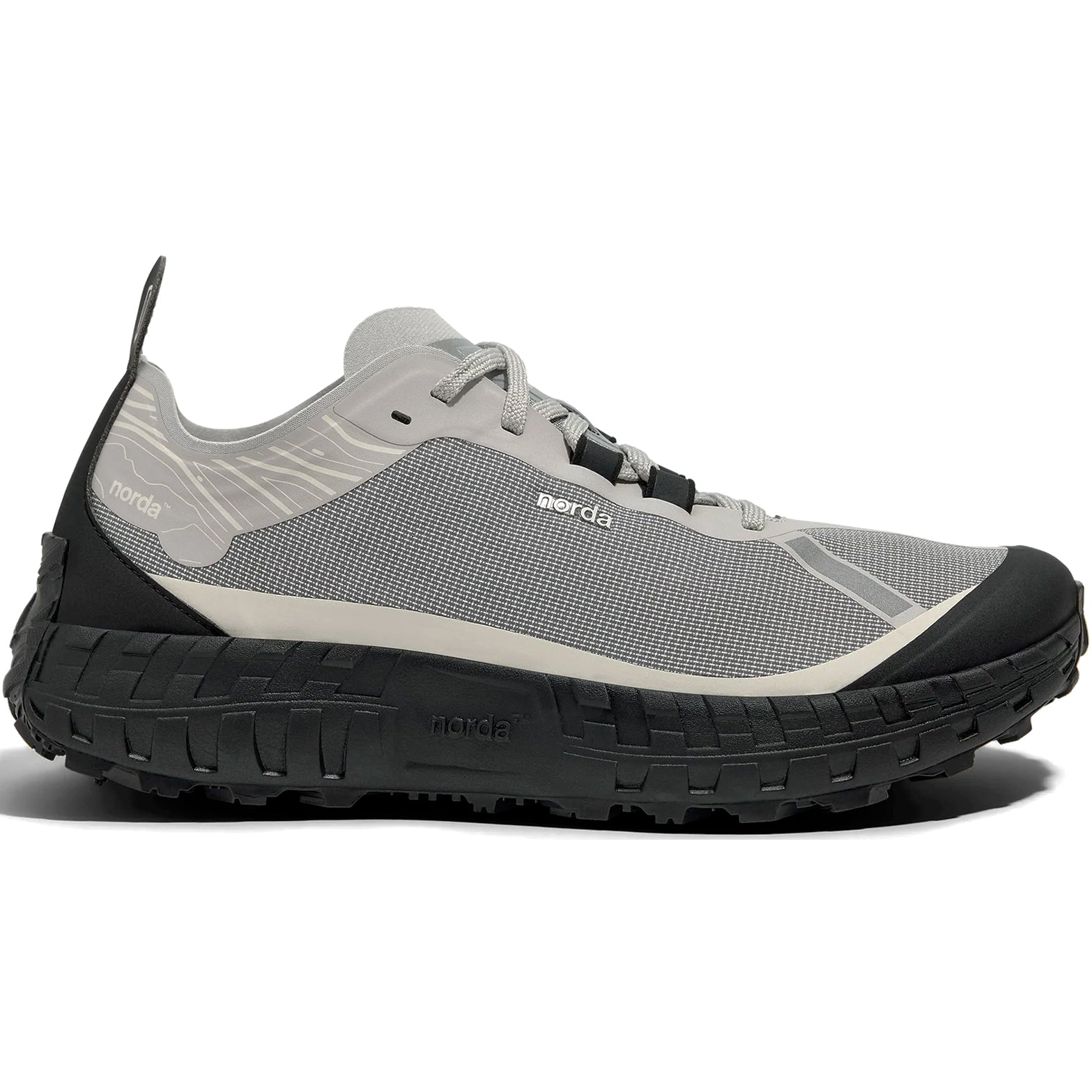 Women's 001A Trail Running Shoes Pewter - Achilles Heel