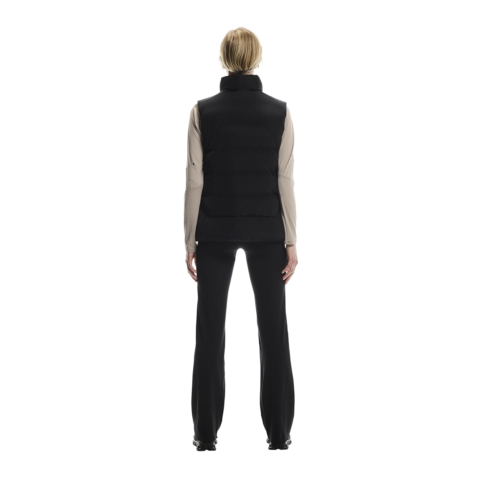 Women's All-Day Puffer Vest Black - Achilles Heel