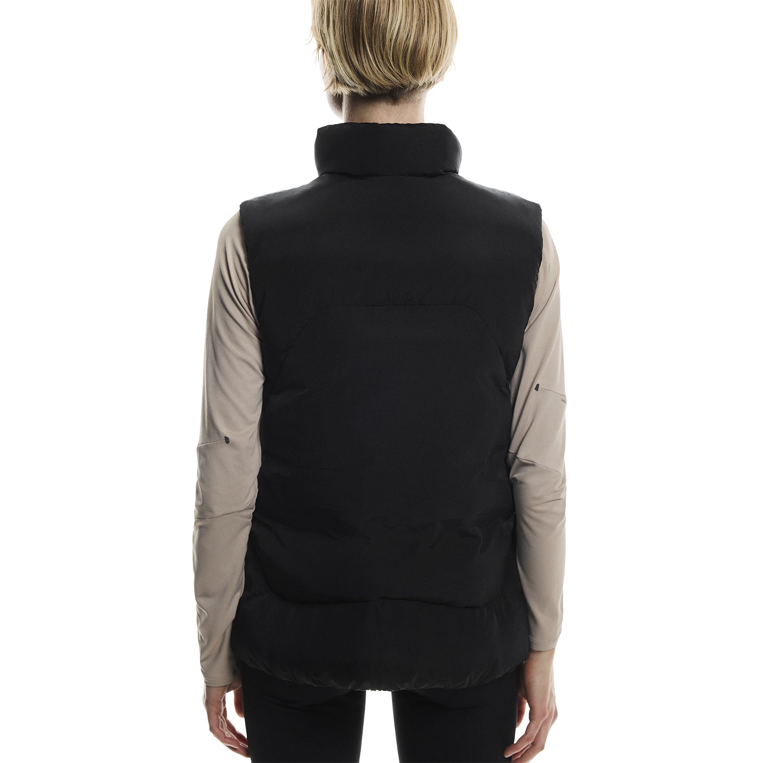 Women's All-Day Puffer Vest Black - Achilles Heel