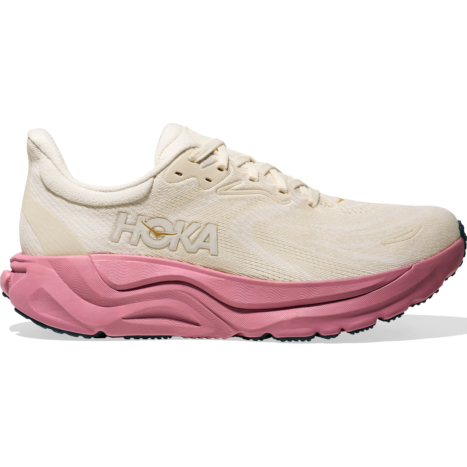 Airi Hoka Women's Arahi 8 Running Shoes Alabaster/ Lingonberry at