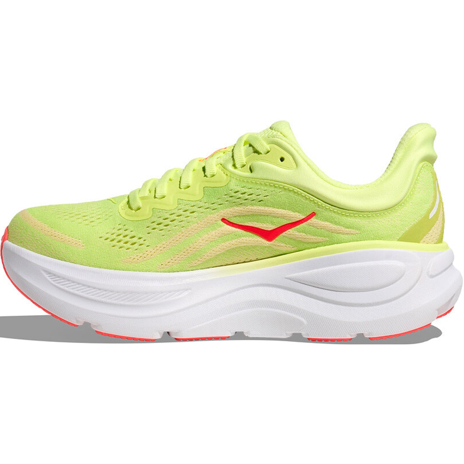 Women's Bondi 9 Running Shoes Neon Yuzu / Sunlight