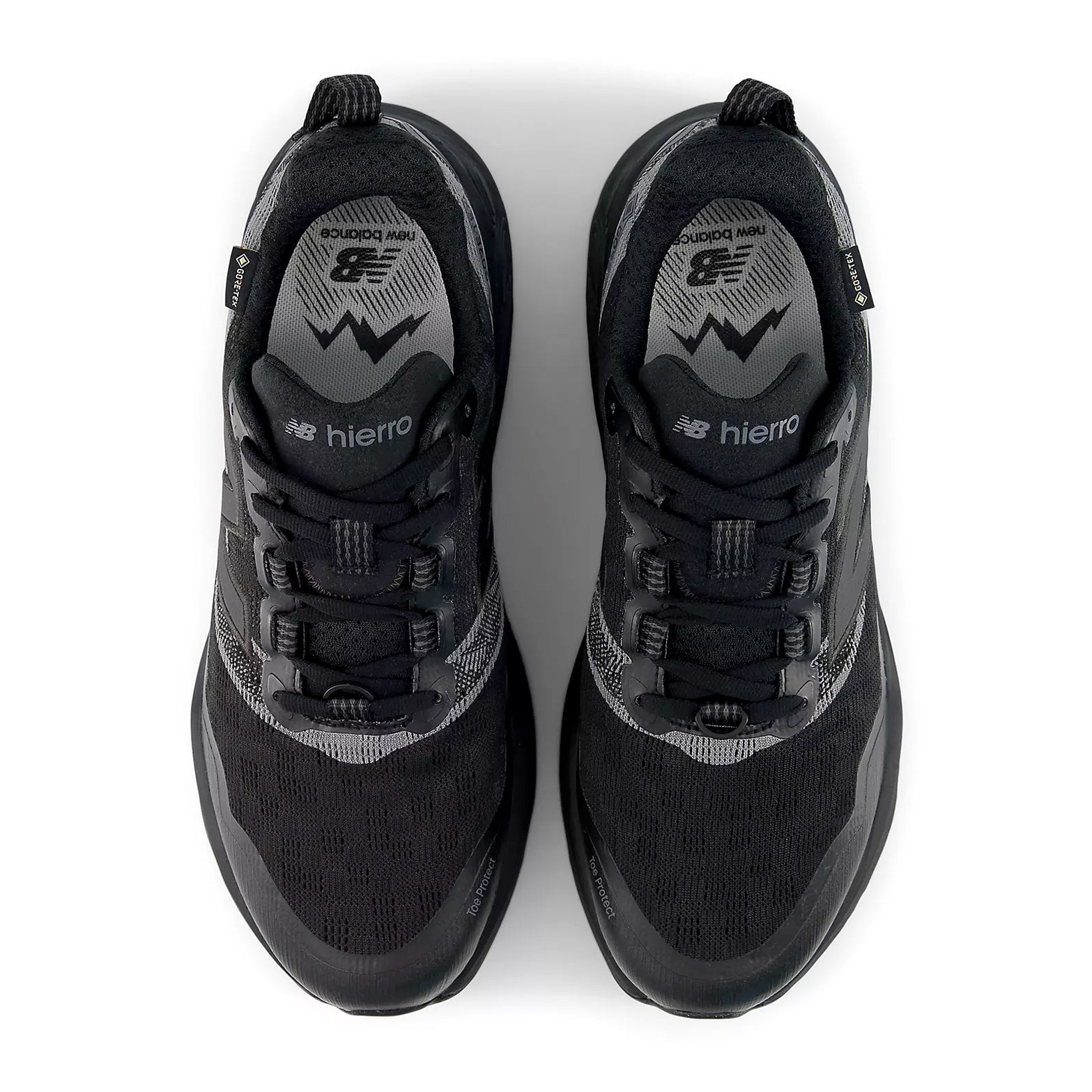 Women's Fresh Foam X Hierro v9 GORE-TEX Trail Running Shoes Black / Timberwolf / Castlerock - Achilles Heel
