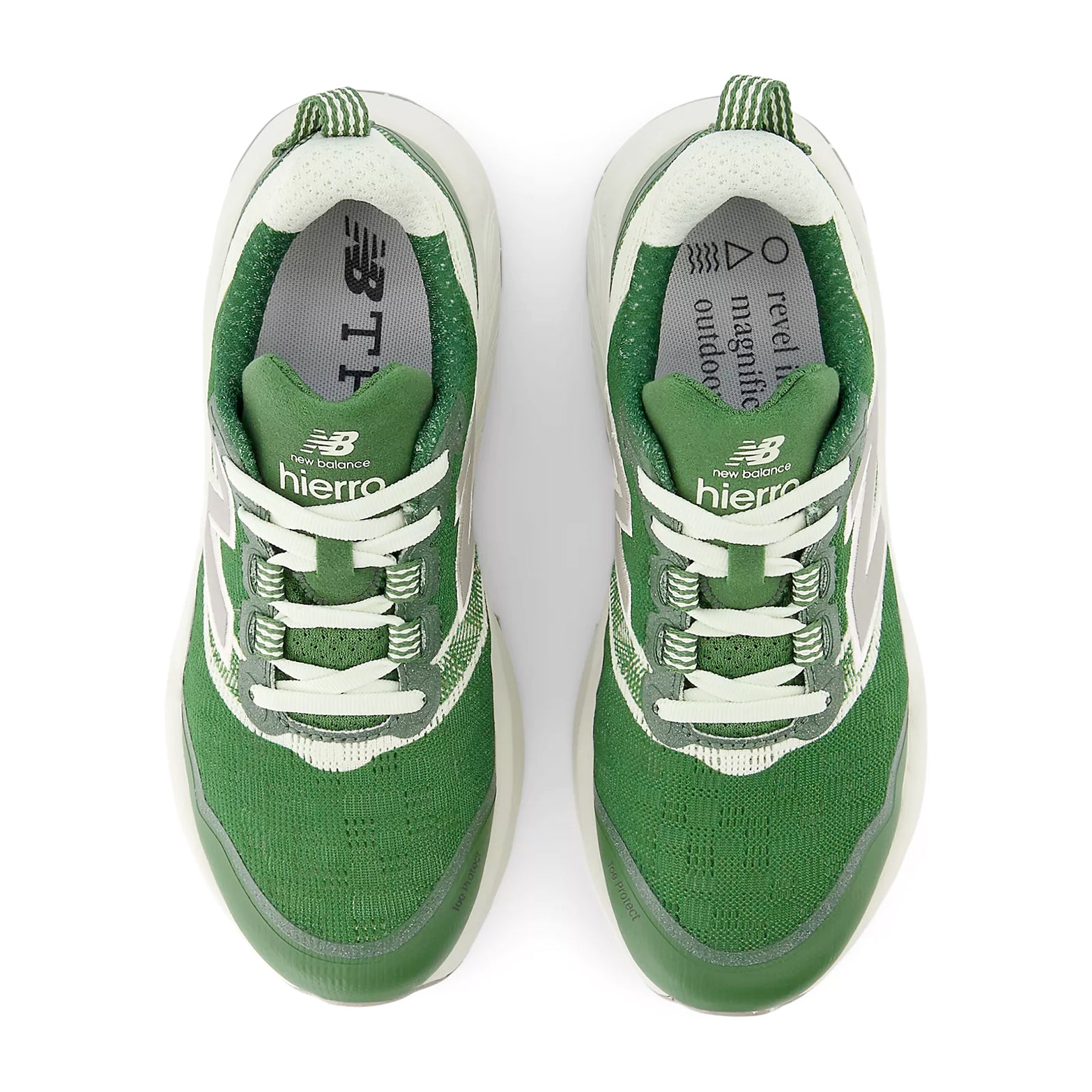 Women's Fresh Foam X Hierro v9 Trail Running Shoes Dark Alpine Green / Arid Stone / Mineral - Achilles Heel