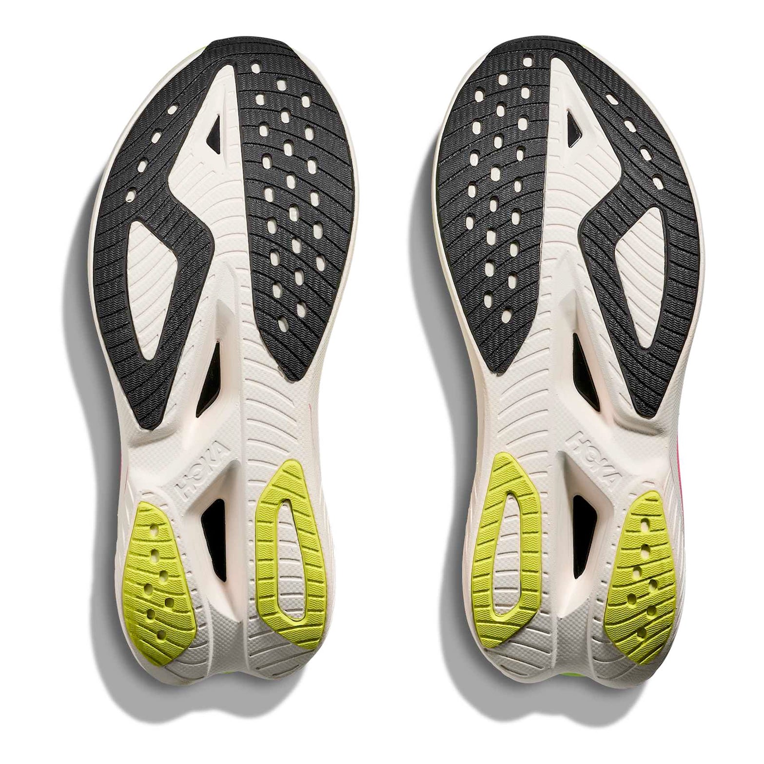 Women's Mach X 3 Running Shoes White / Neon Lime - Achilles Heel