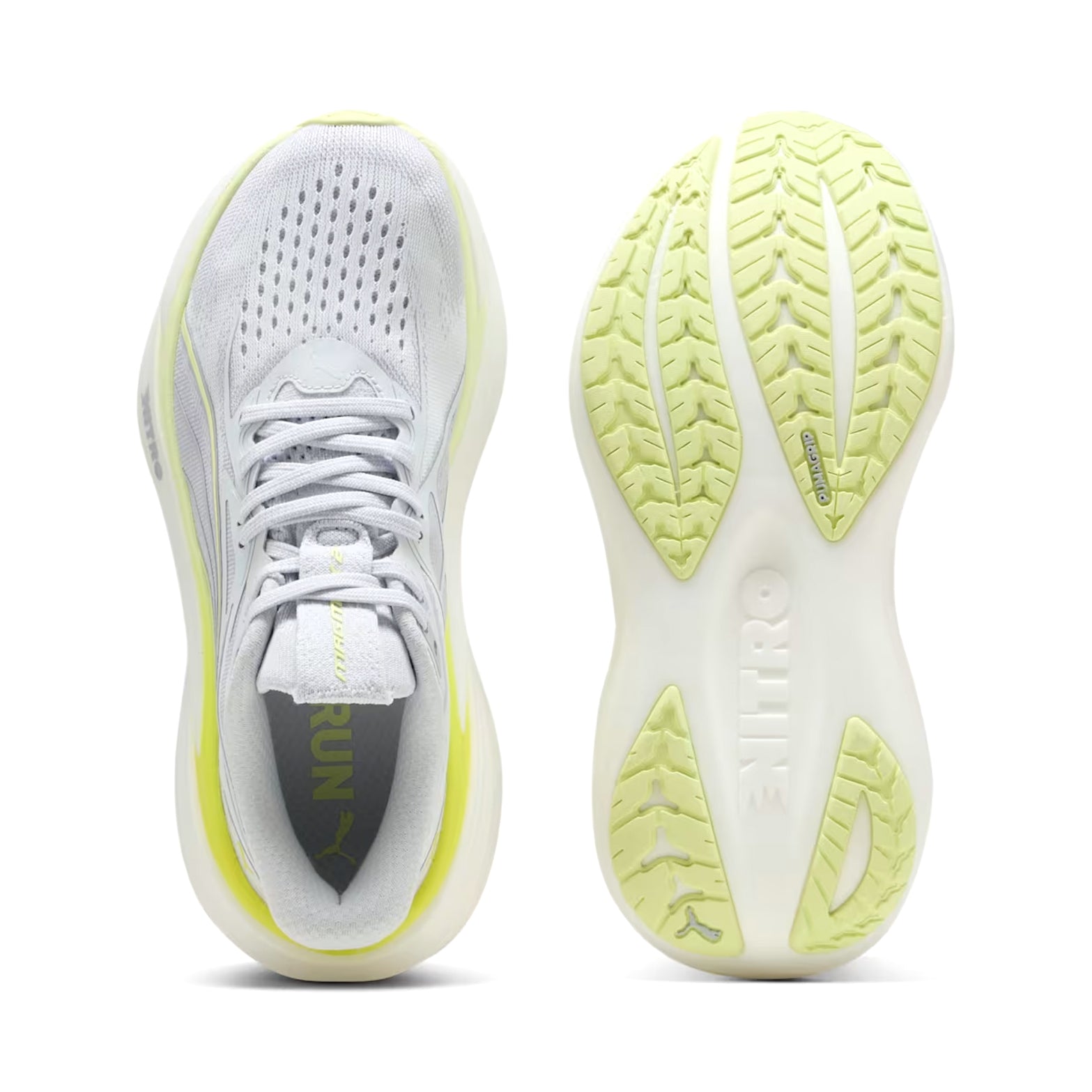 Women's MagMax NITRO 2 Running Shoes Silver Mist / Apple Spritz