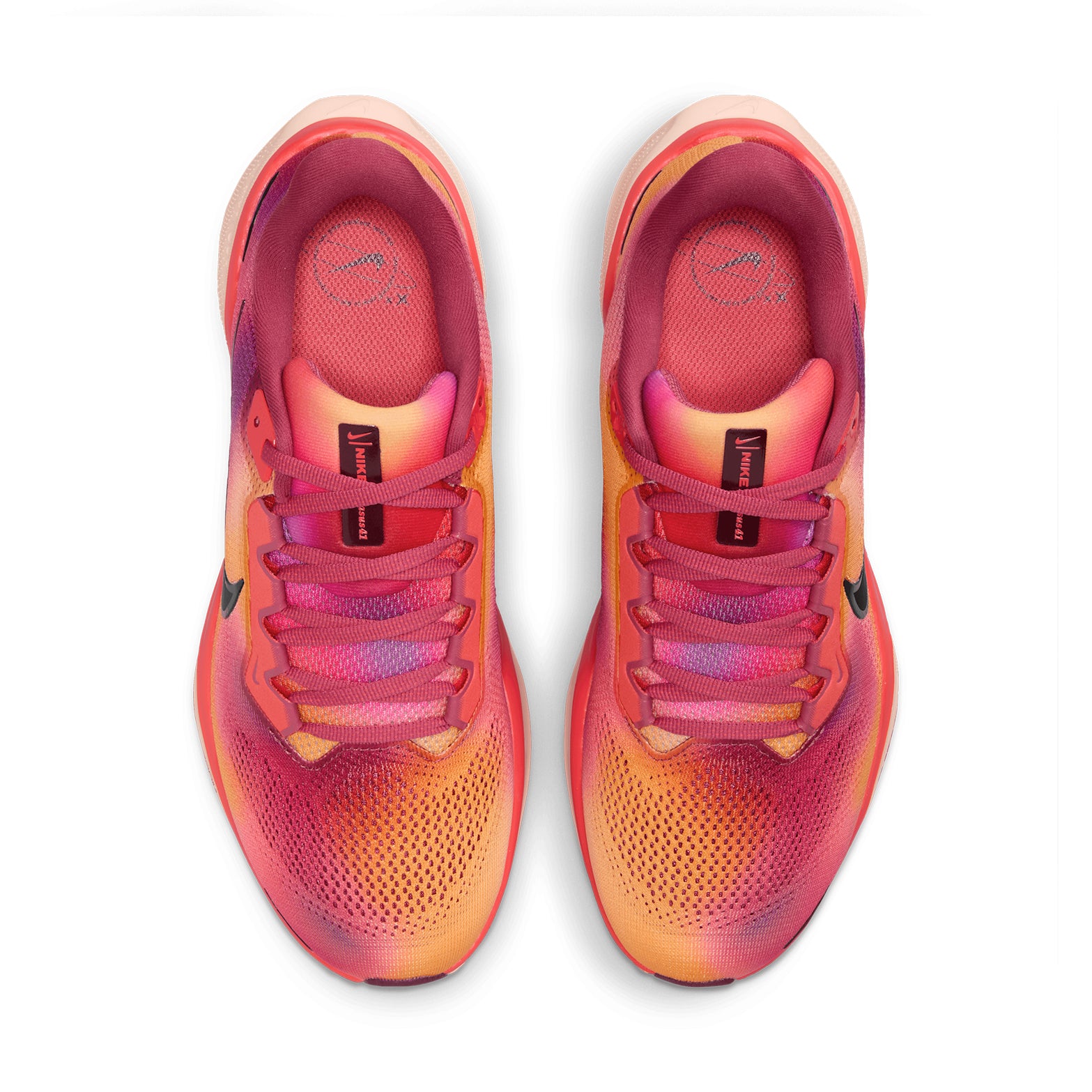Women's Pegasus 41 SE Running Shoes Ember Glow / Washed Coral / Sweet Beet / Bordeaux - Achilles Heel