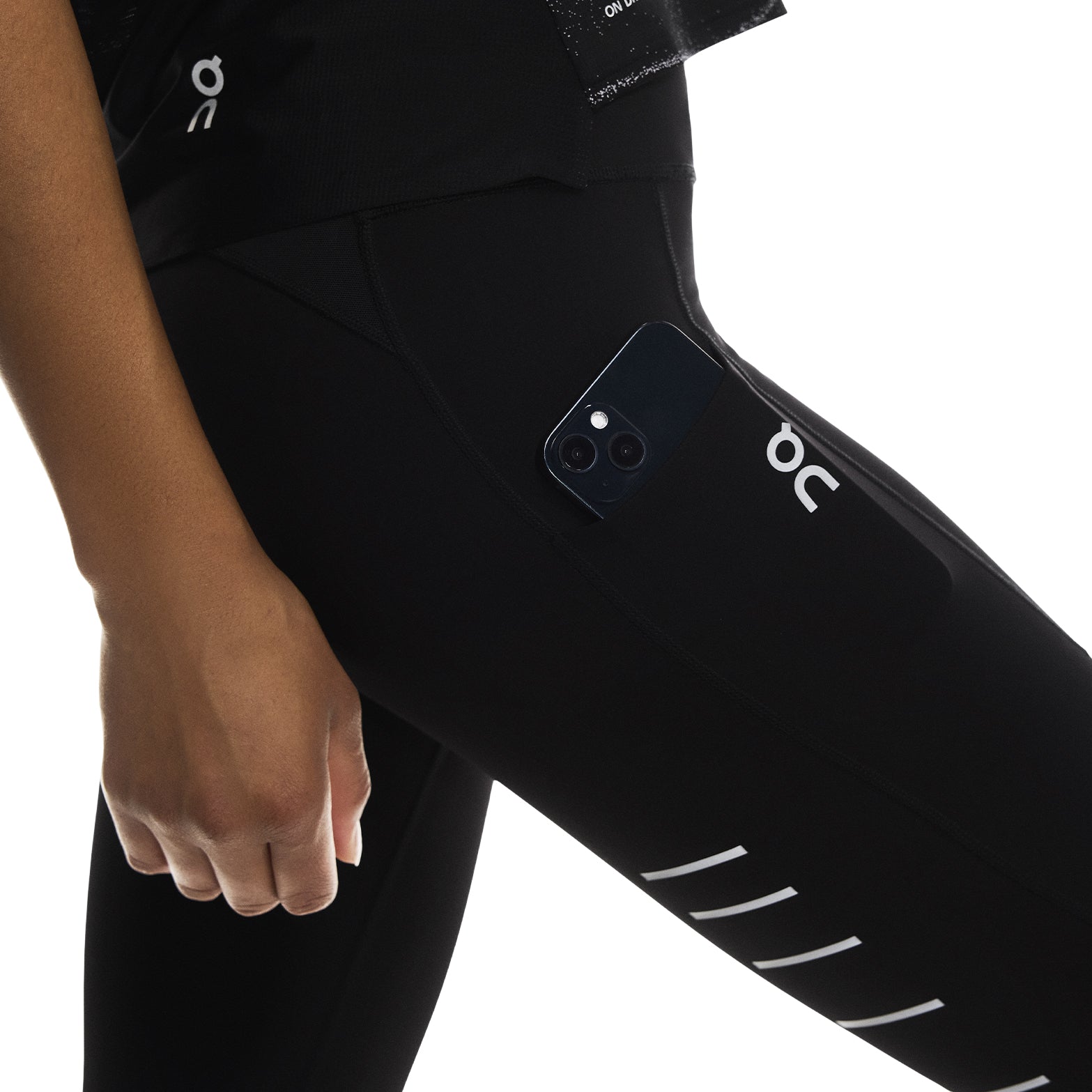 Women's Performance Tights Lumos Black - Achilles Heel