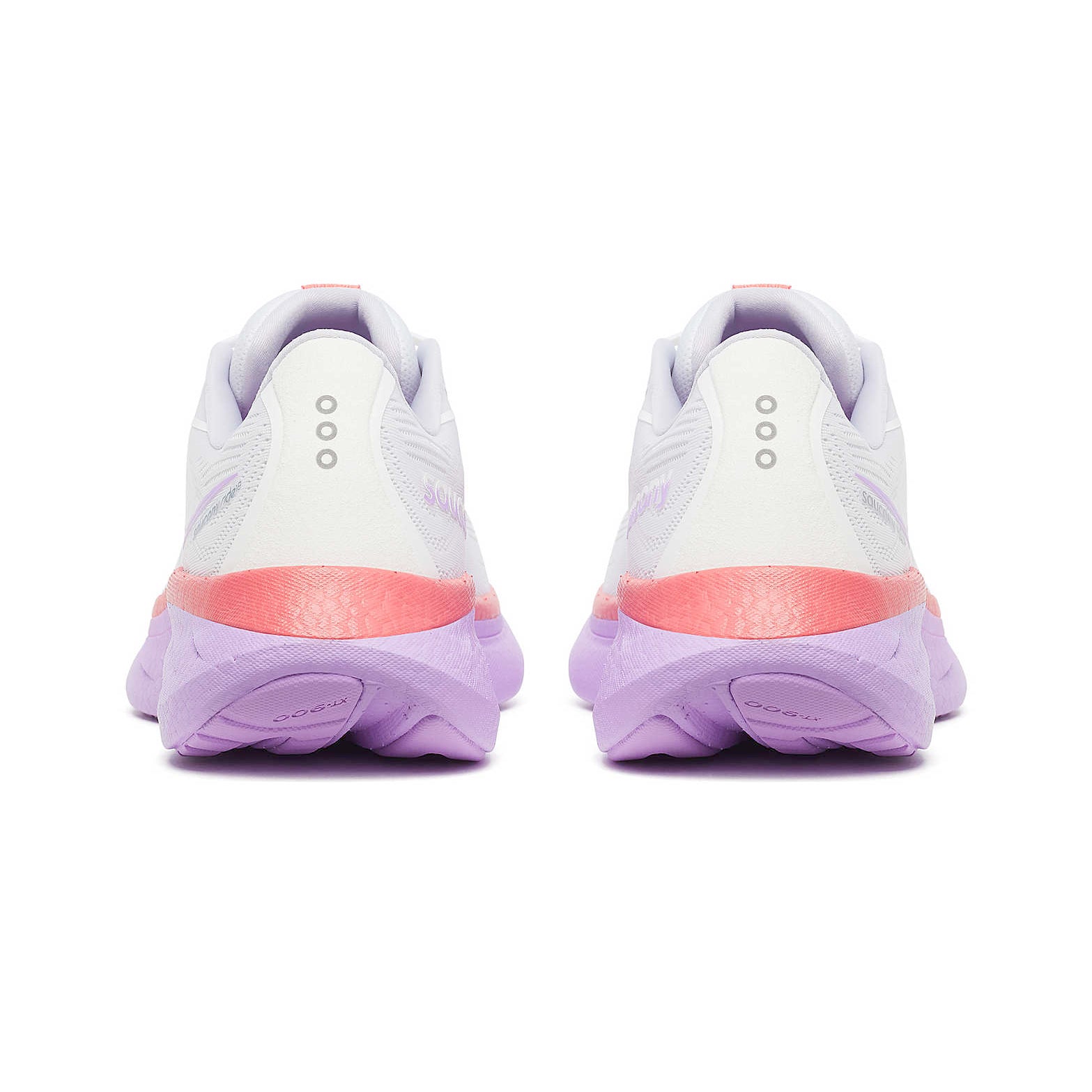 Women's Ride 18 Running Shoes White / Coral - Achilles Heel