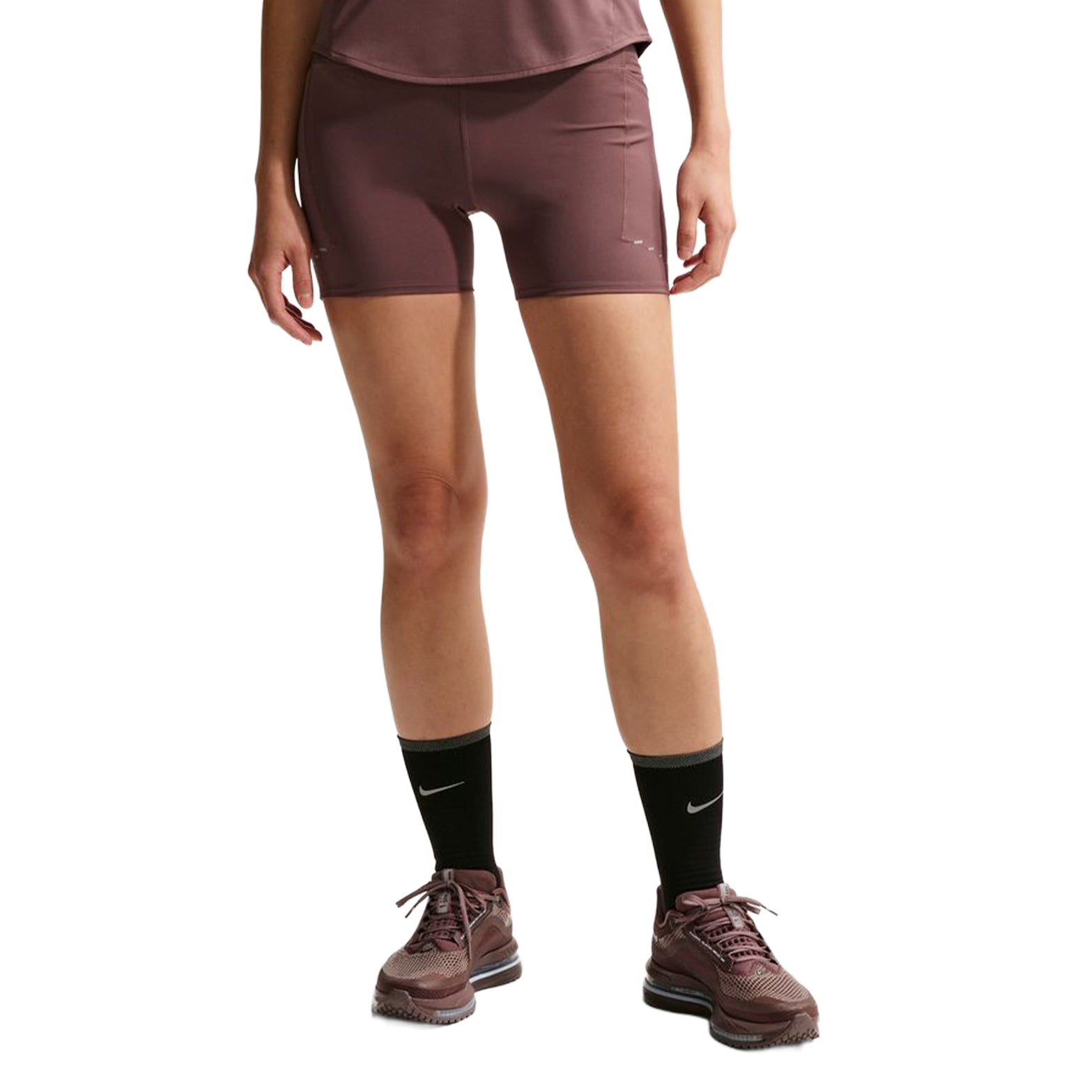 Women's Swift High-Waisted 4 Inch Short Tights Tattoo - Achilles Heel