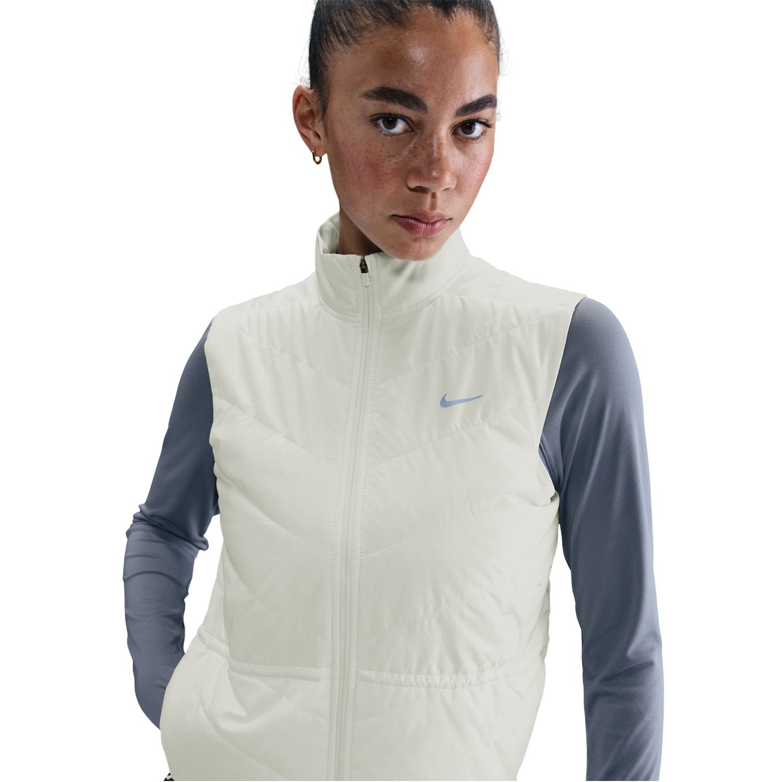 ladies running gilet