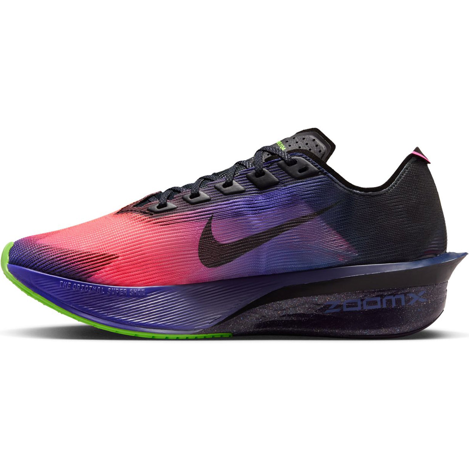 Women's Vaporfly 4 GLAM Running Shoes Dark Obsidian / Purple Dynasty / Black