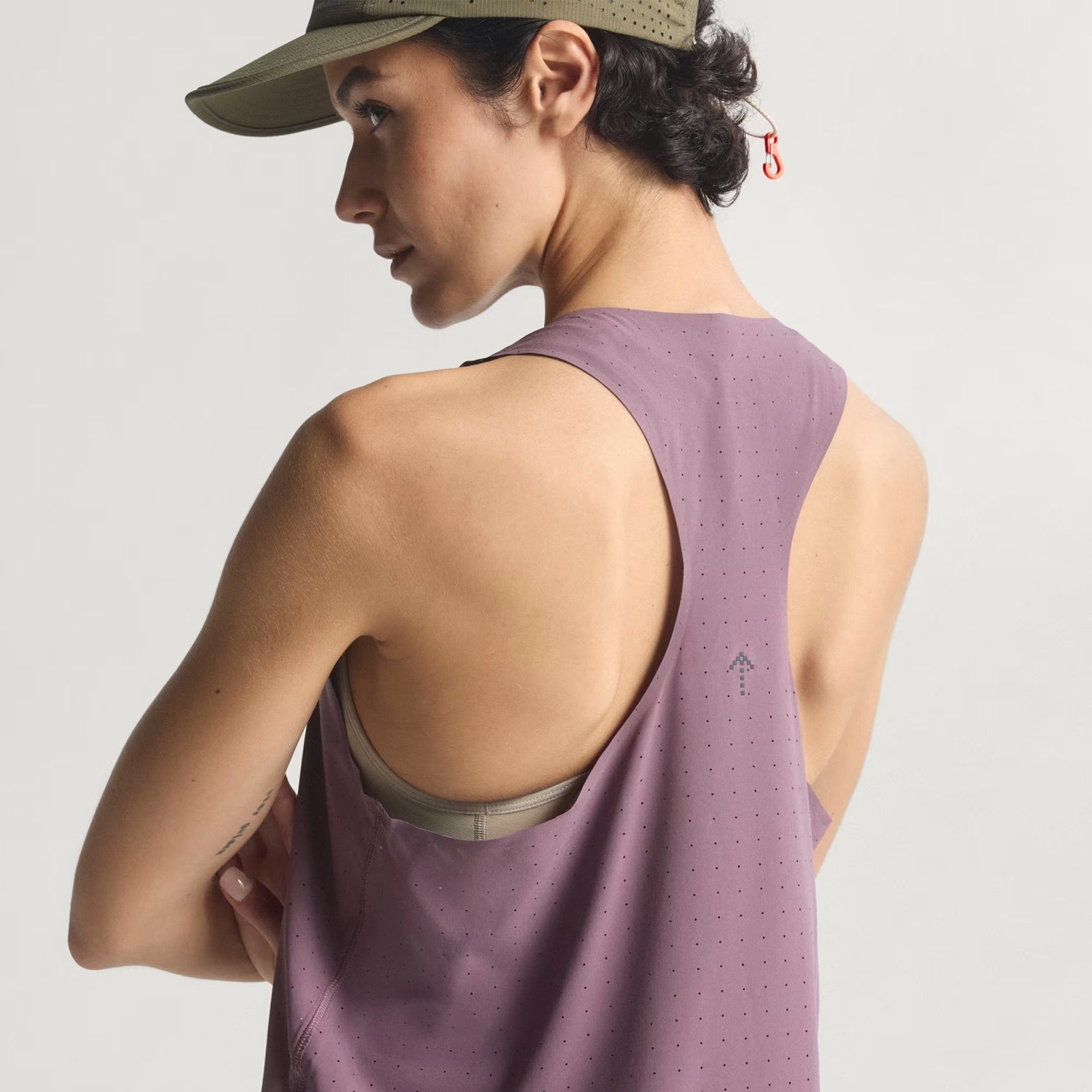 Women's Adi365 H.Koumori Running Tank Shadow Fig