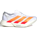 Women's Adizero Adios Pro 4 Running Shoes Cloud White / Beam Orange / Lucid Red - Achilles Heel